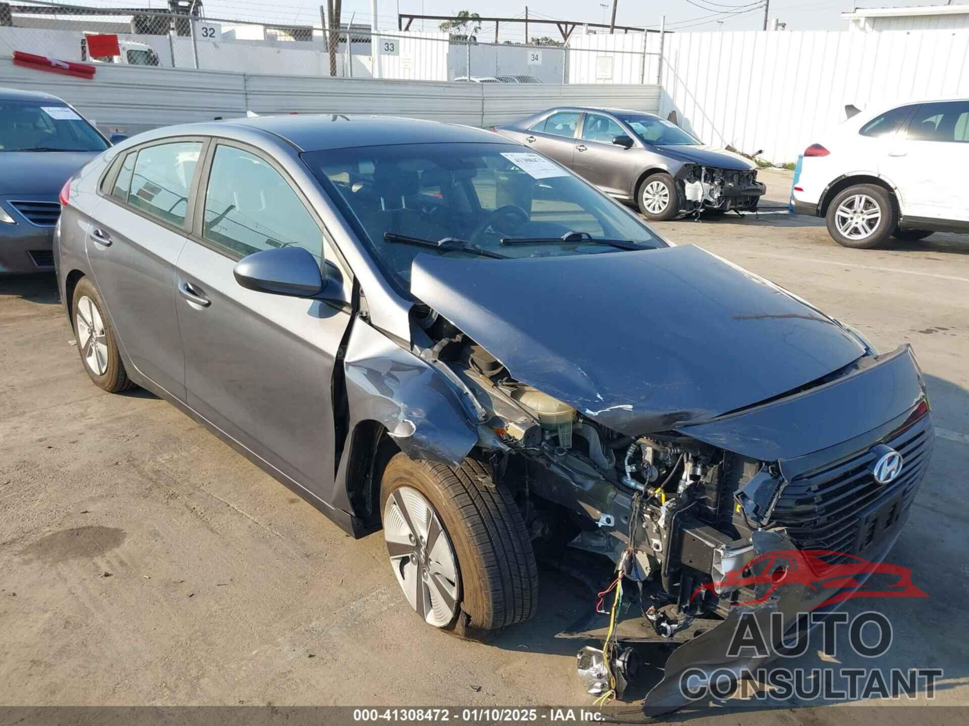 HYUNDAI IONIQ HYBRID 2019 - KMHC65LC2KU179535