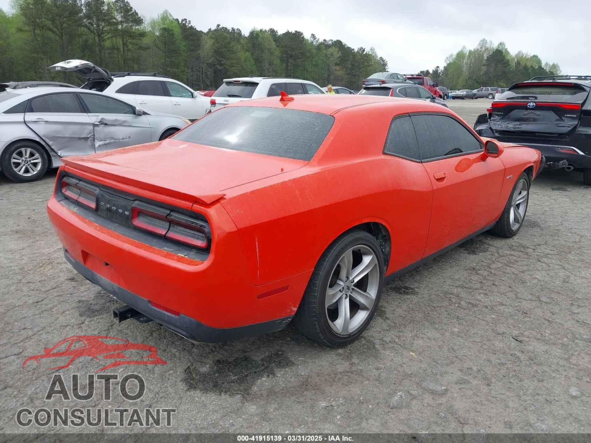 DODGE CHALLENGER 2017 - 2C3CDZBT9HH656206