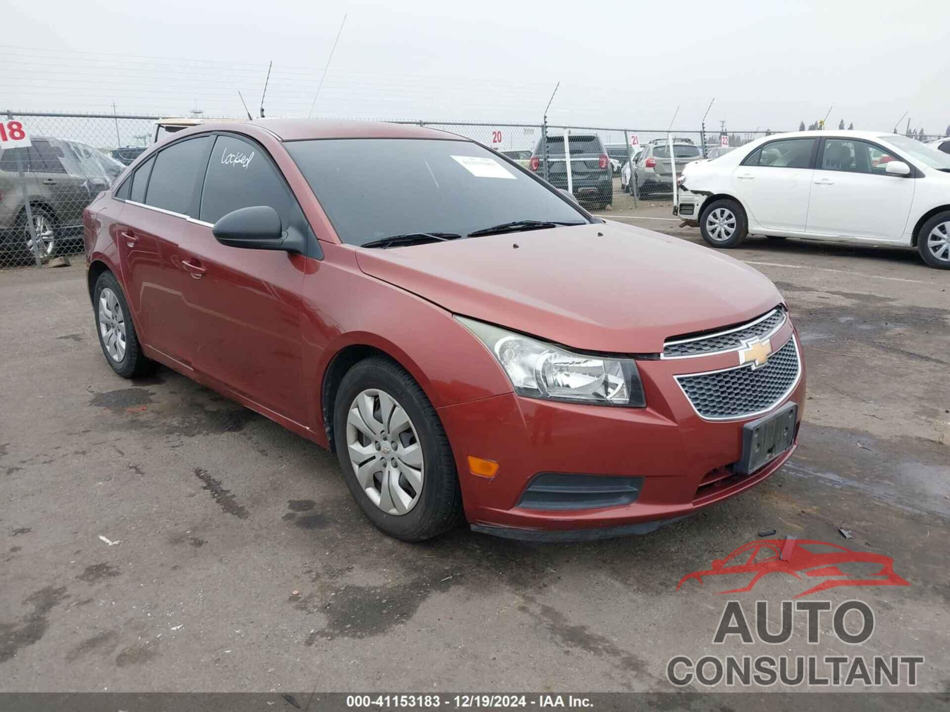 CHEVROLET CRUZE 2012 - 1G1PC5SHXC7274610