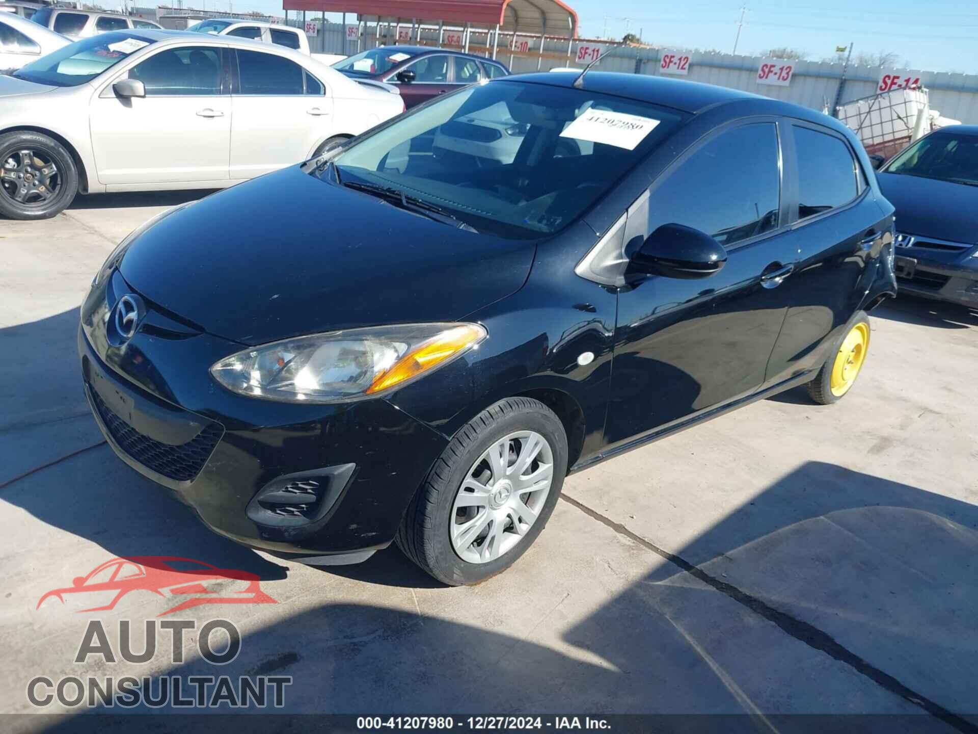 MAZDA MAZDA2 2012 - JM1DE1KY5C0139637