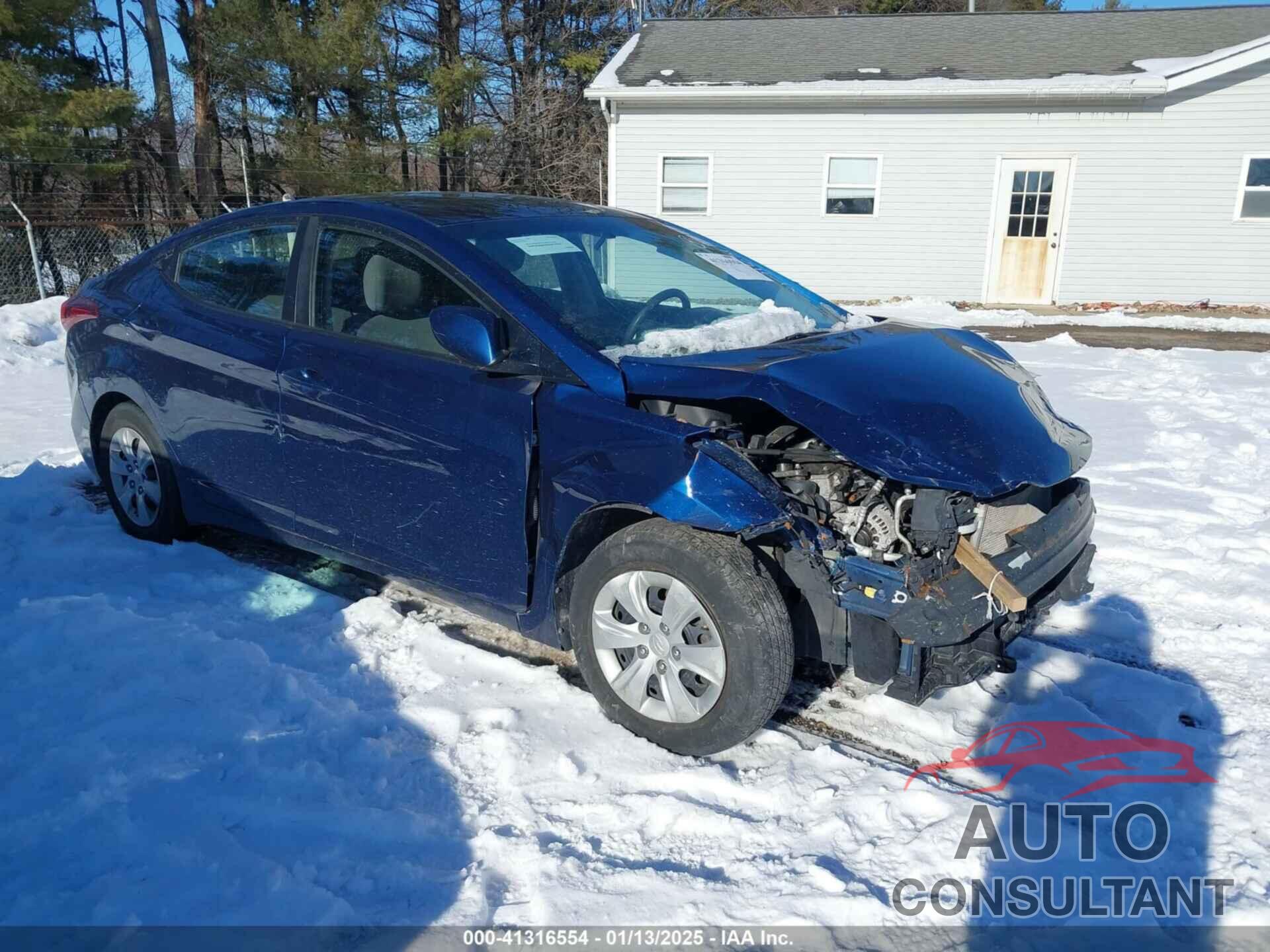 HYUNDAI ELANTRA 2016 - 5NPDH4AE4GH674645