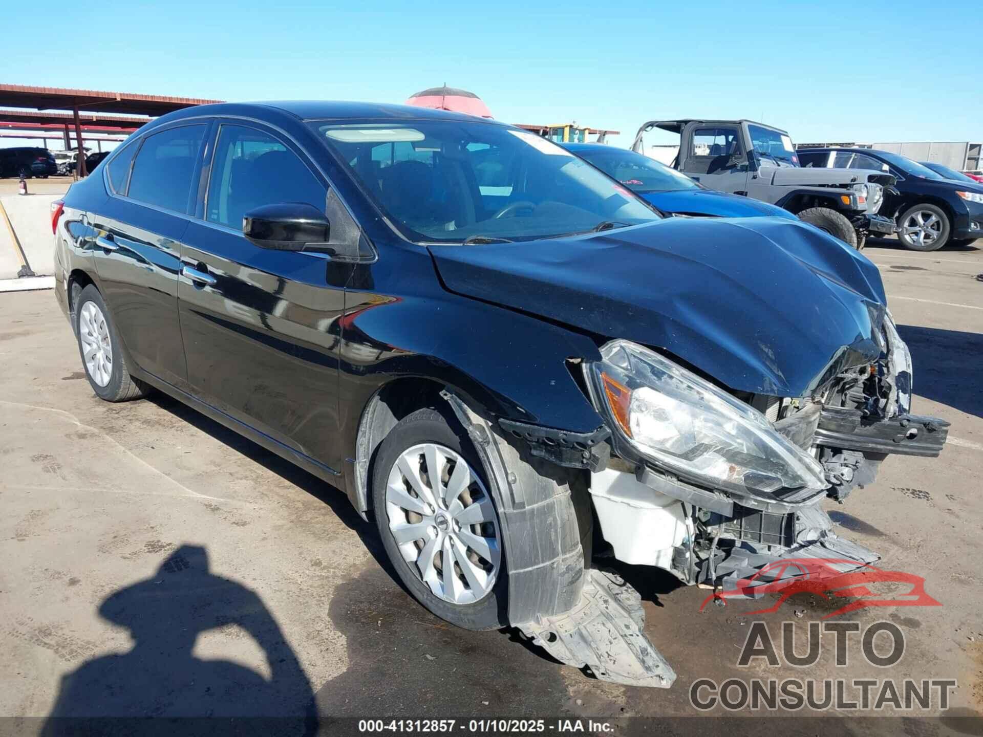 NISSAN SENTRA 2019 - 3N1AB7AP3KY224118