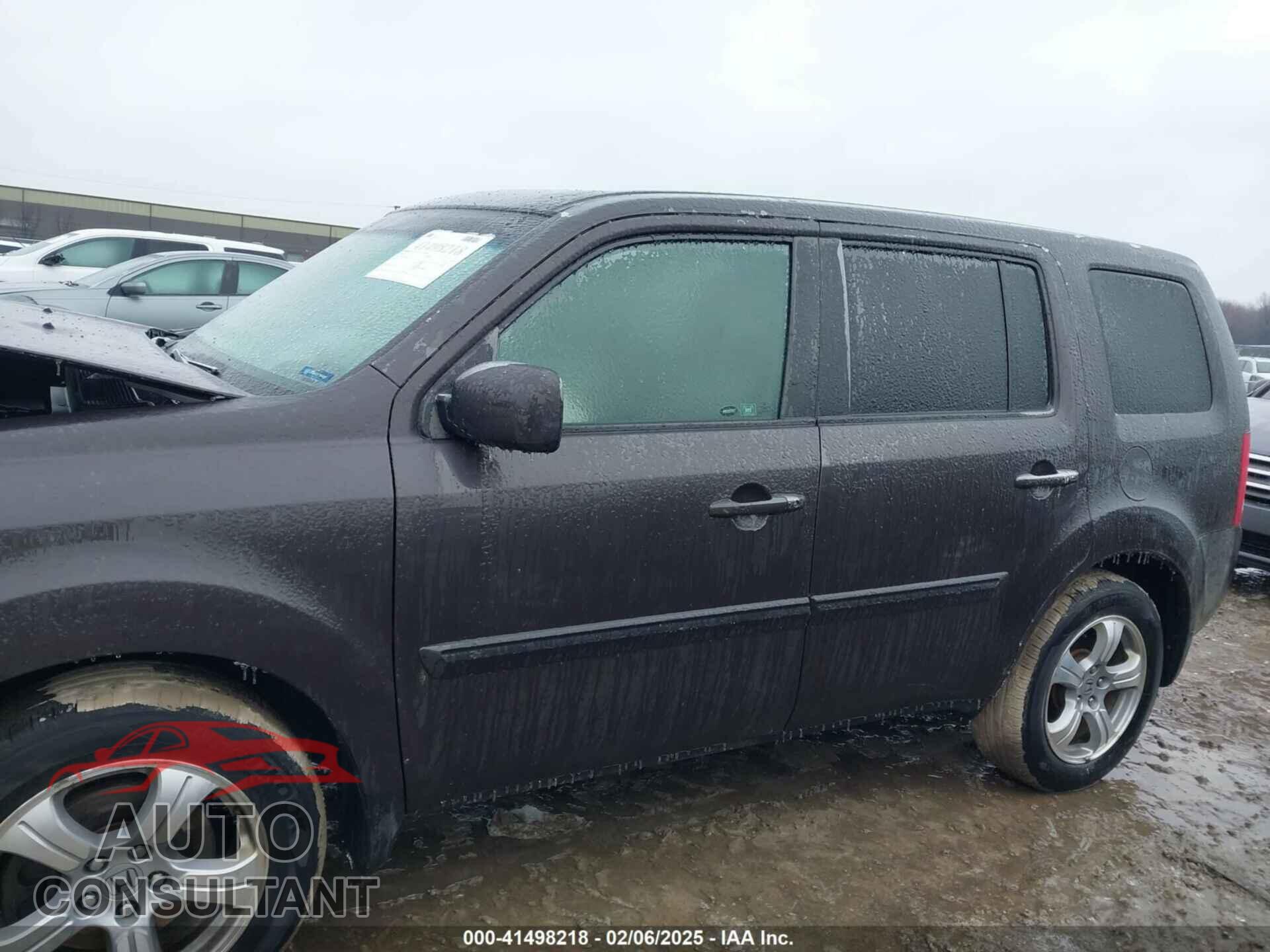 HONDA PILOT 2012 - 5FNYF4H54CB025241