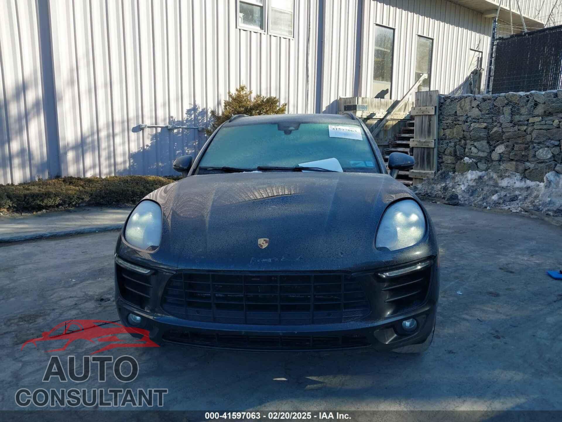 PORSCHE MACAN 2017 - WP1AA2A57HLB03299