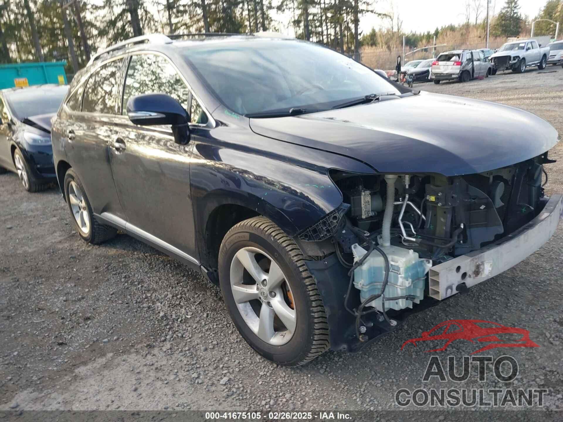 LEXUS RX 350 2010 - 2T2BK1BA2AC055020