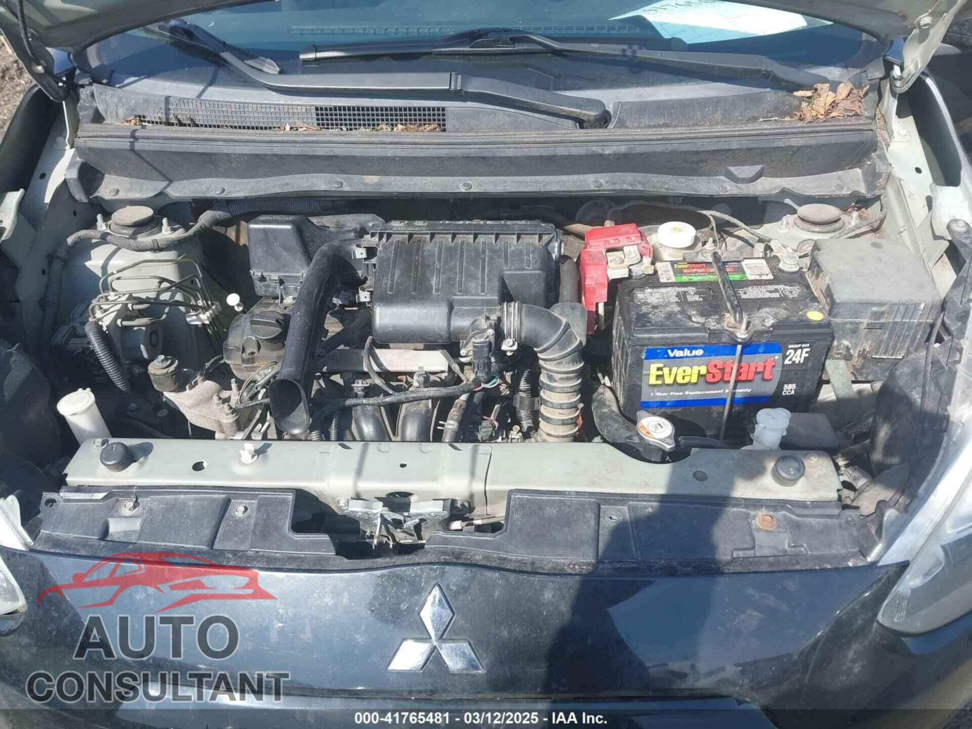 MITSUBISHI MIRAGE 2014 - ML32A3HJ2EH009671