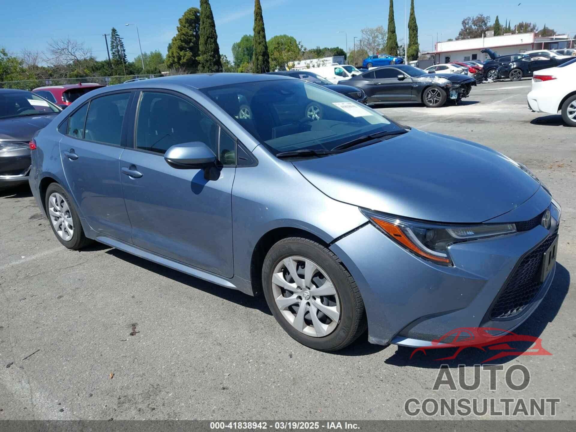 TOYOTA COROLLA 2022 - JTDEPMAEXN3023746