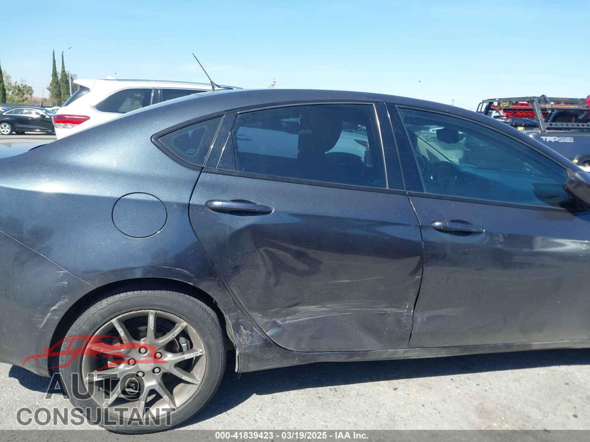 DODGE DART 2013 - 1C3CDFBA3DD309376