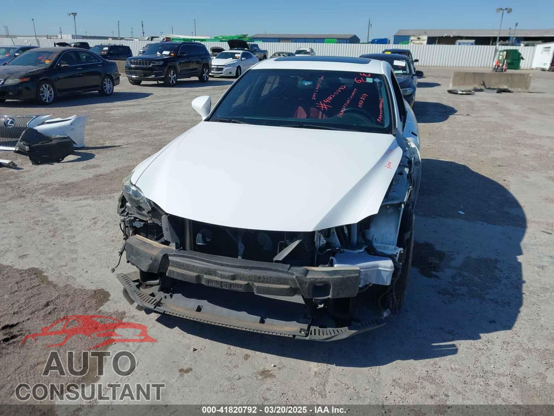 LEXUS IS 250 2014 - JTHBF1D21E5042159