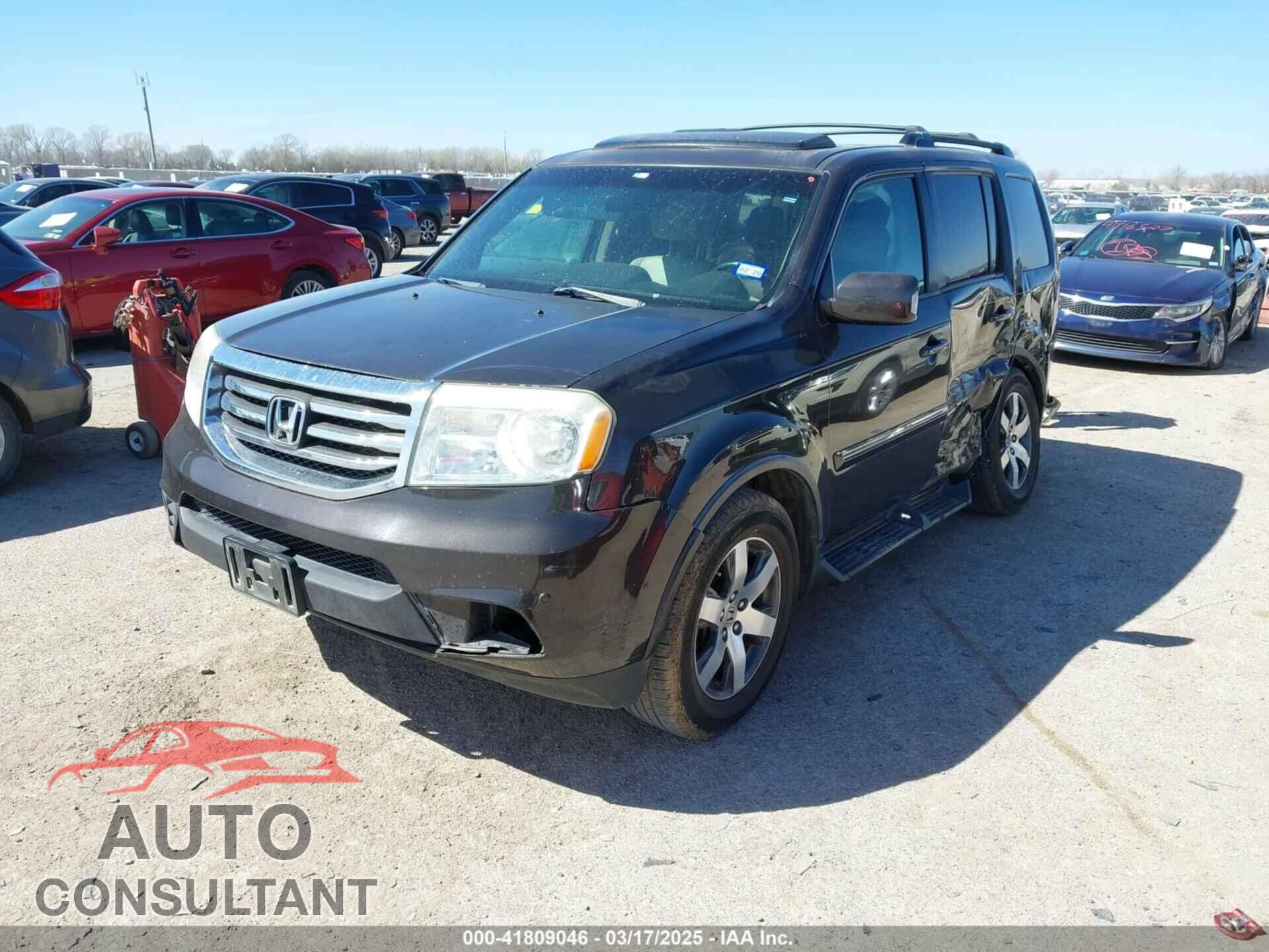 HONDA PILOT 2012 - 5FNYF4H99CB069996