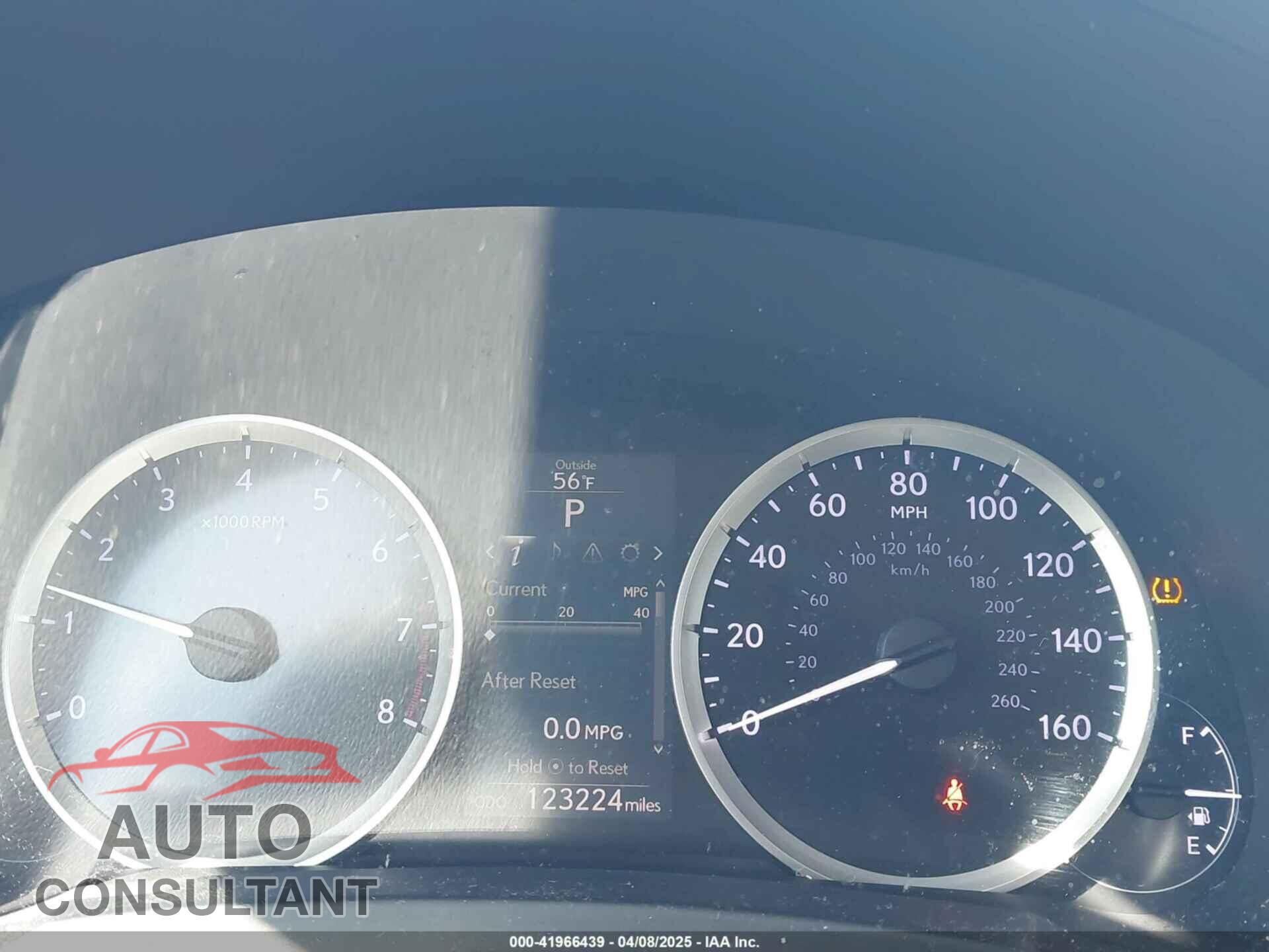 LEXUS IS 250 2015 - JTHBF1D20F5061349