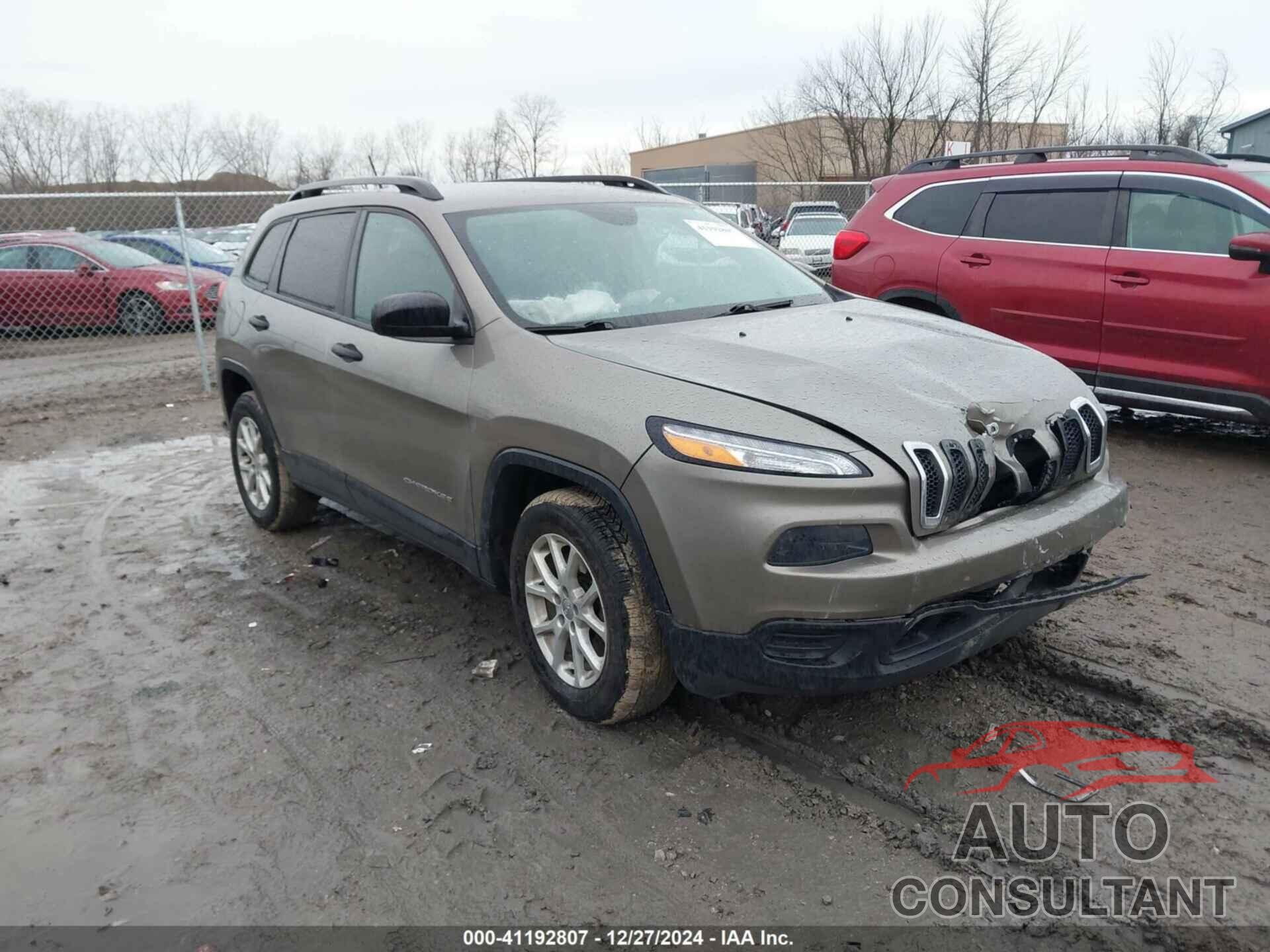 JEEP CHEROKEE 2016 - 1C4PJMAB3GW286341