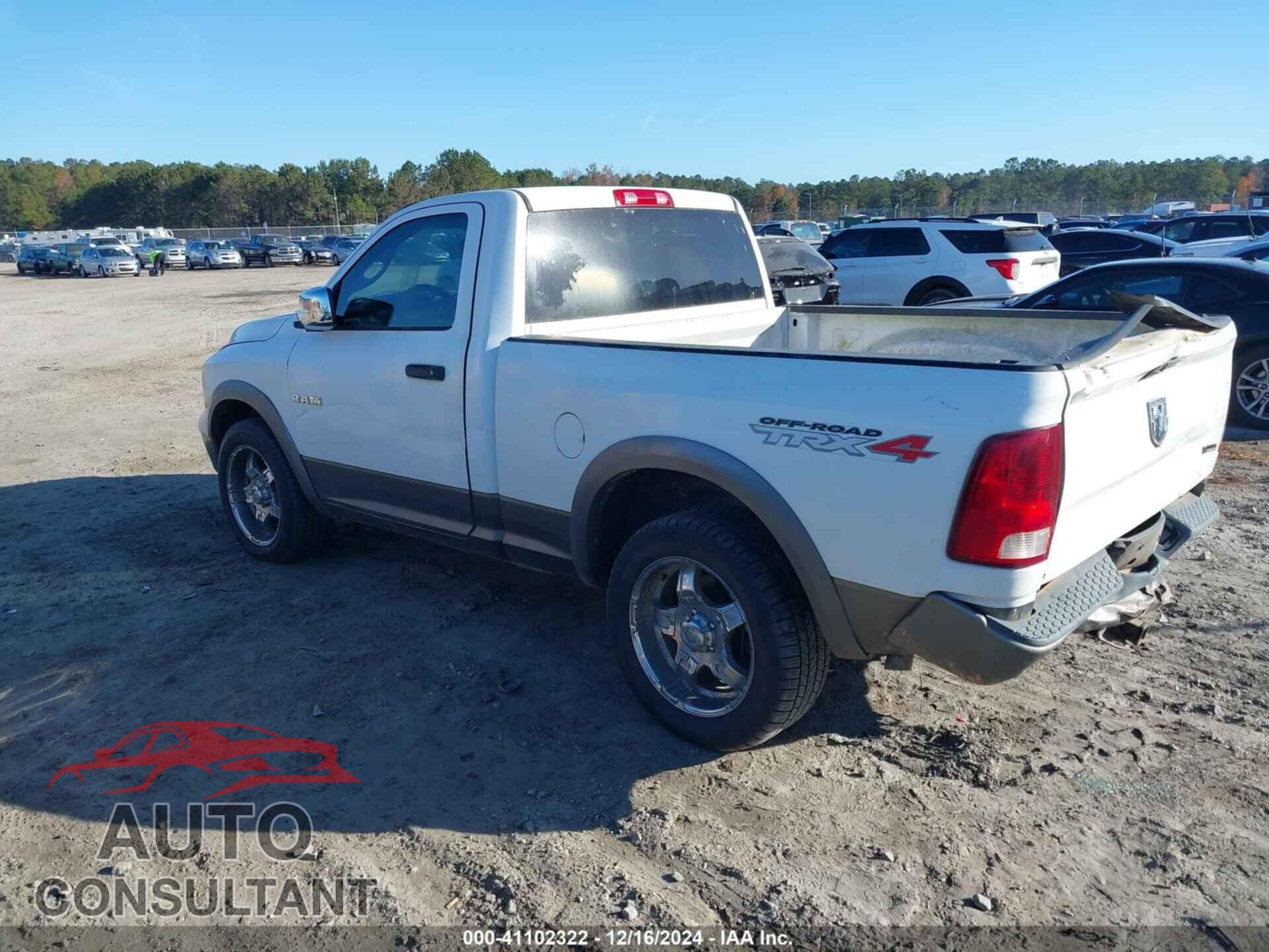DODGE RAM 1500 2010 - 3D7JV1EP0AG191925