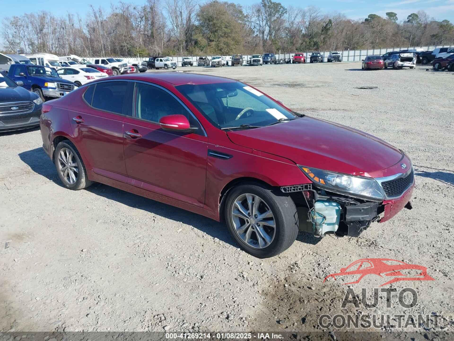 KIA OPTIMA 2013 - 5XXGN4A72DG165295