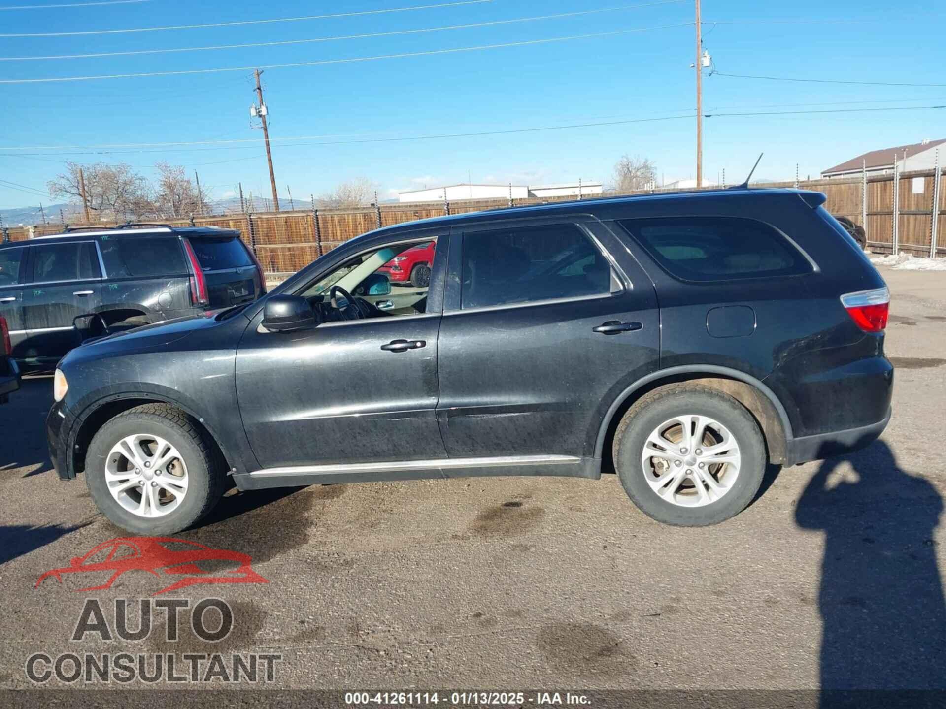 DODGE DURANGO 2013 - 1C4RDJAG8DC617731