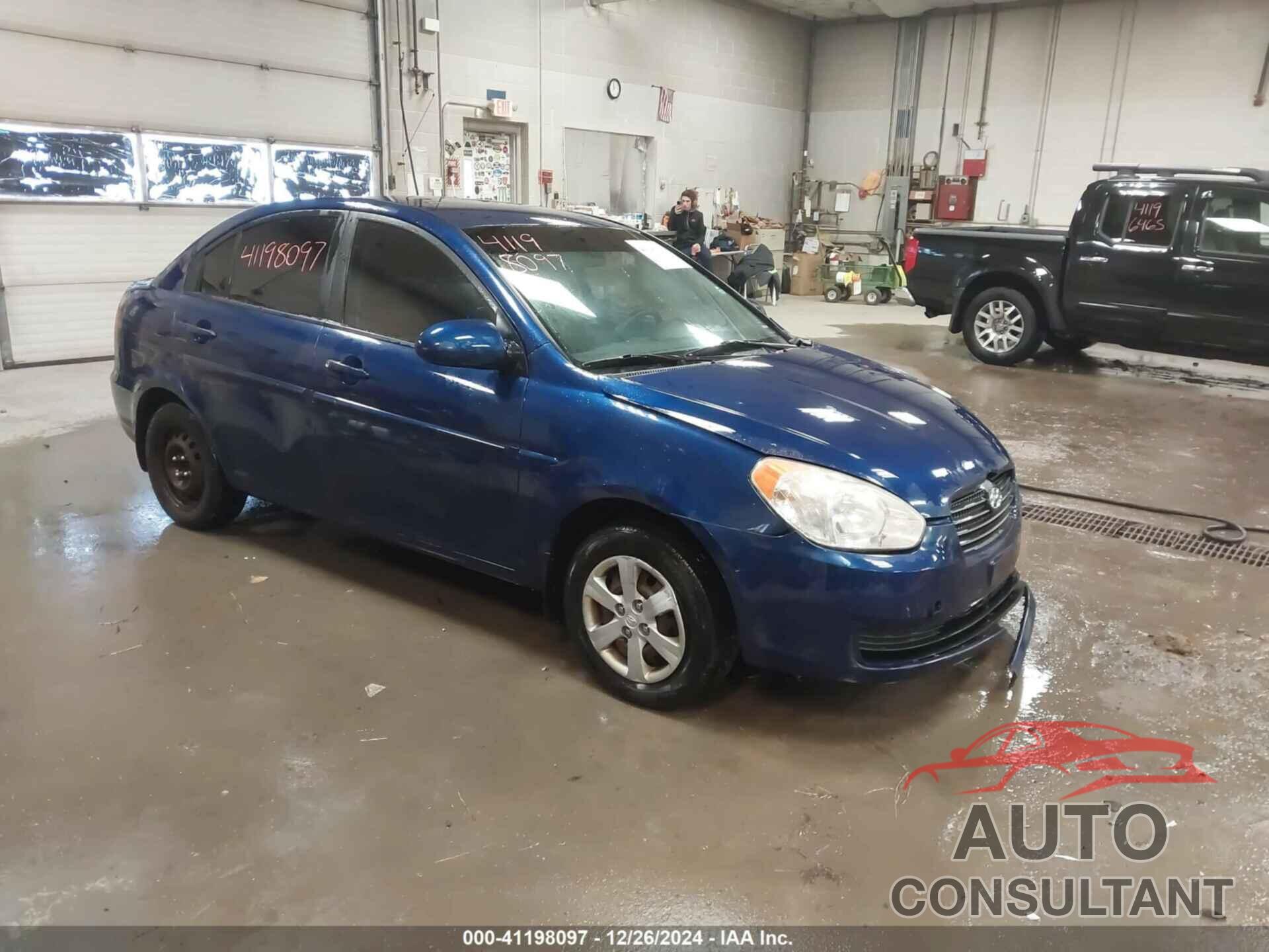 HYUNDAI ACCENT 2009 - KMHCN46C99U286844