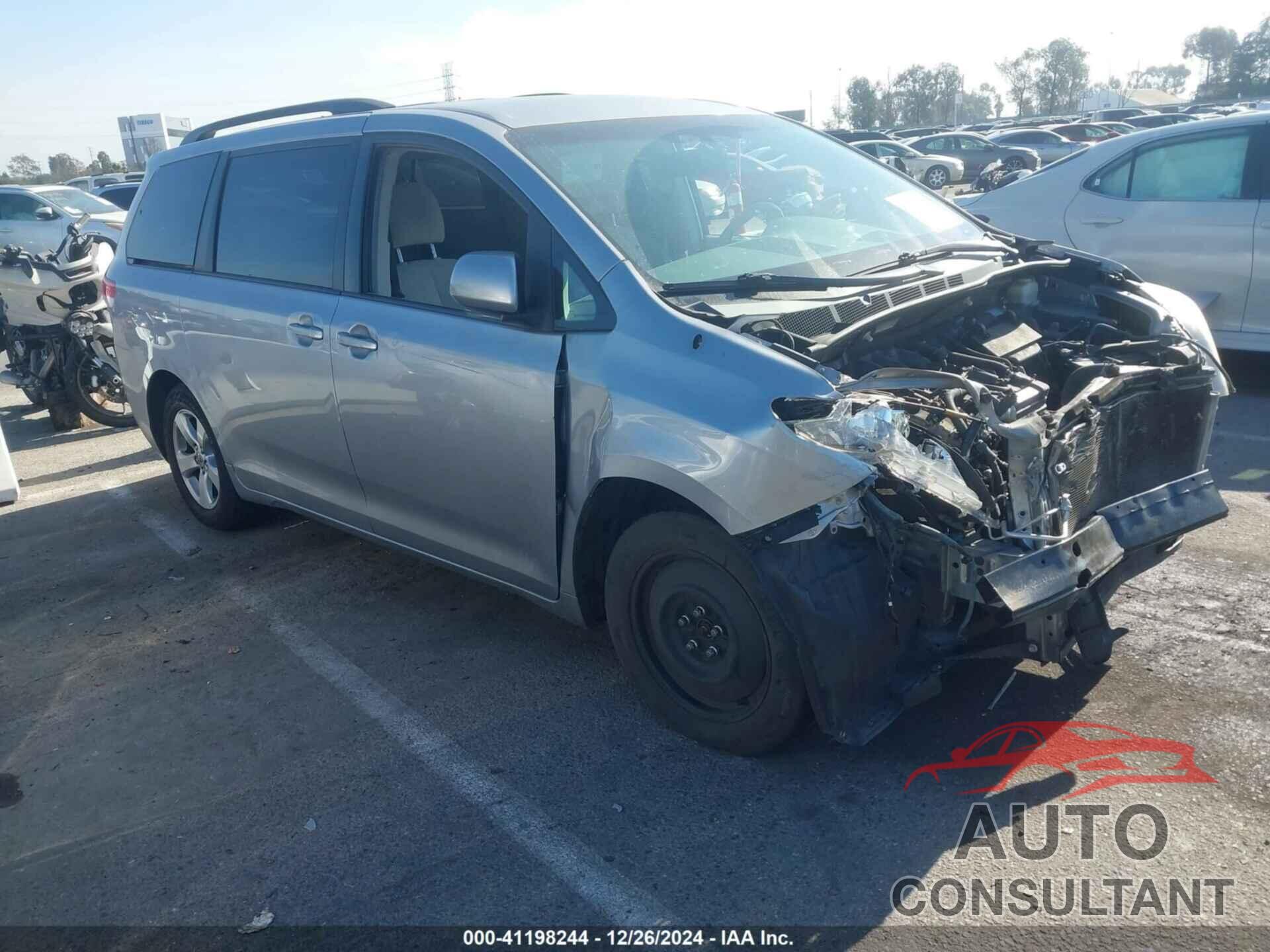 TOYOTA SIENNA 2013 - 5TDKK3DC8DS348334