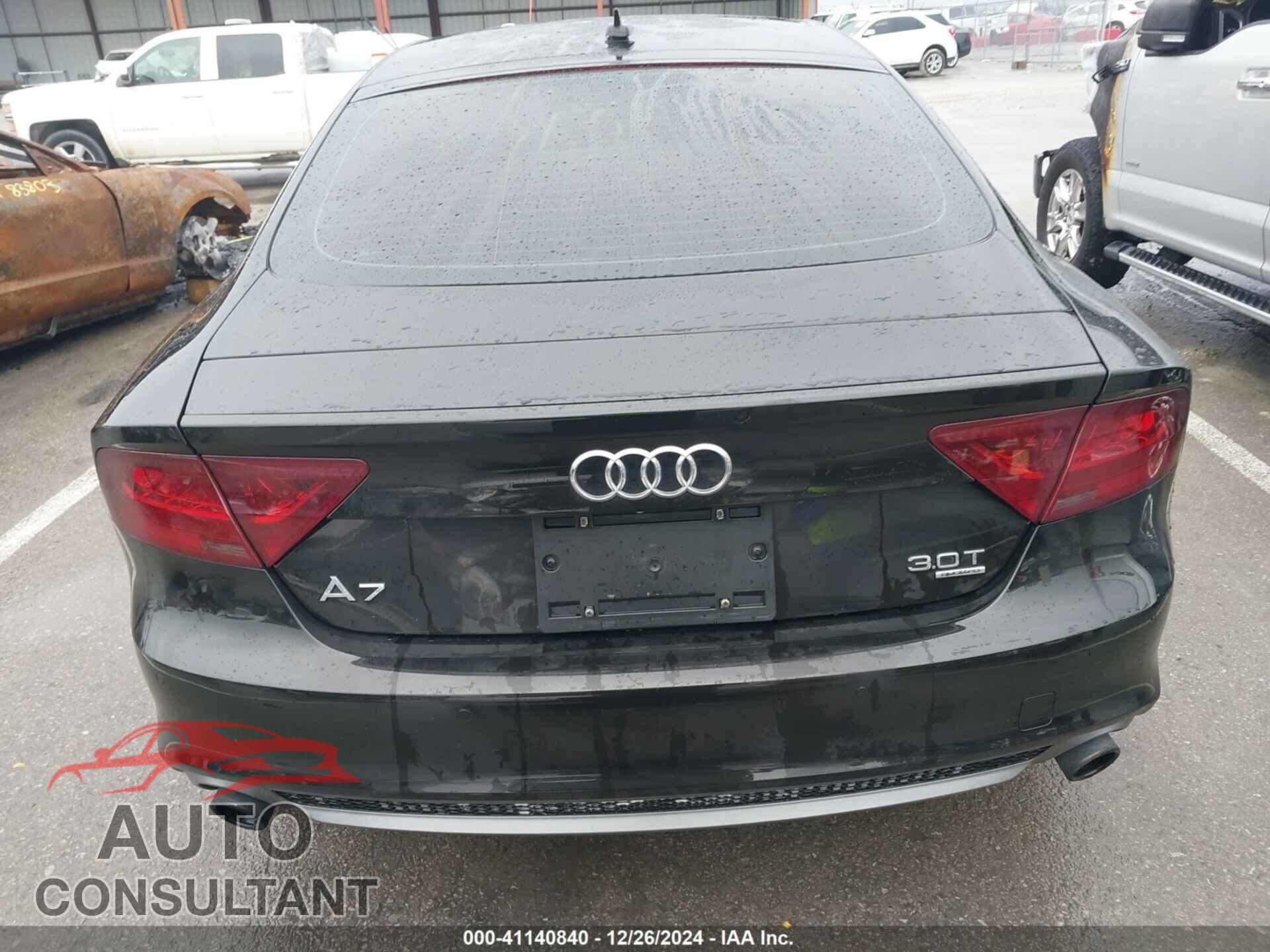AUDI A7 2012 - WAU2GAFC7CN147819