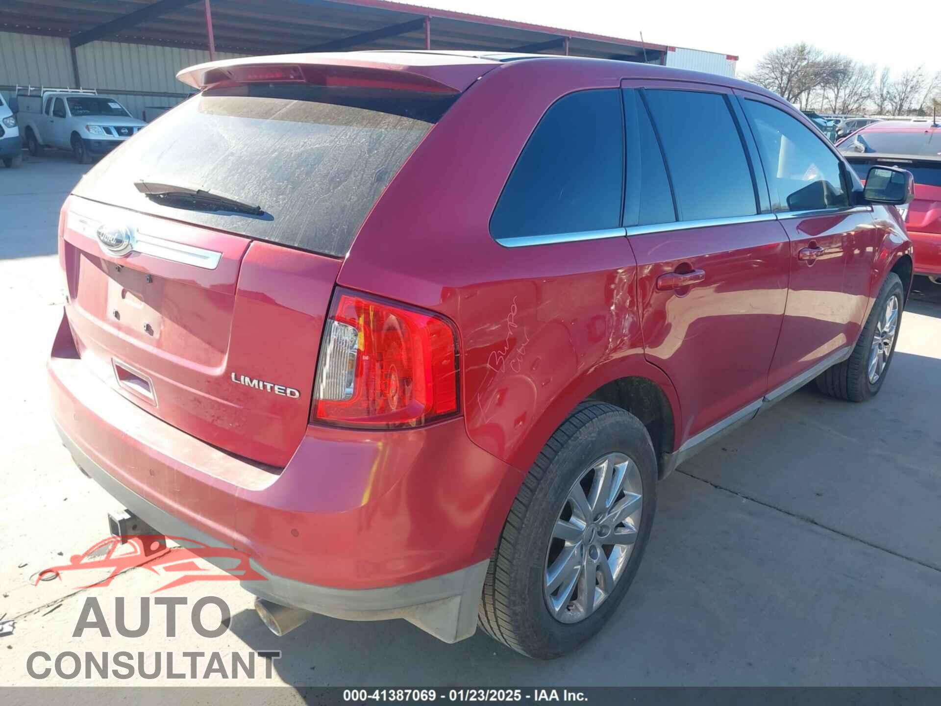 FORD EDGE 2011 - 2FMDK3KCXBBA69229