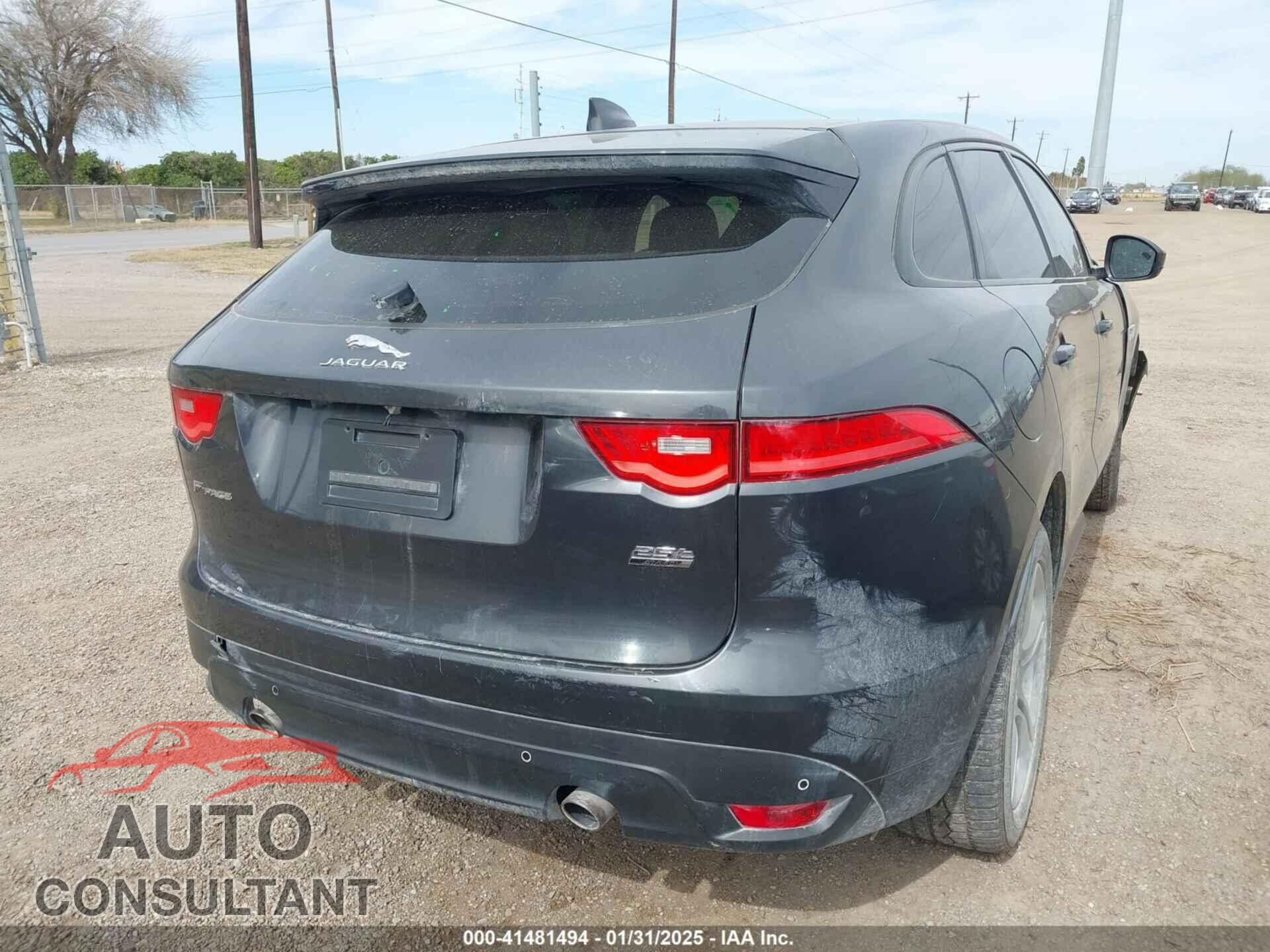 JAGUAR F-PACE 2018 - SADCL2FX1JA276014