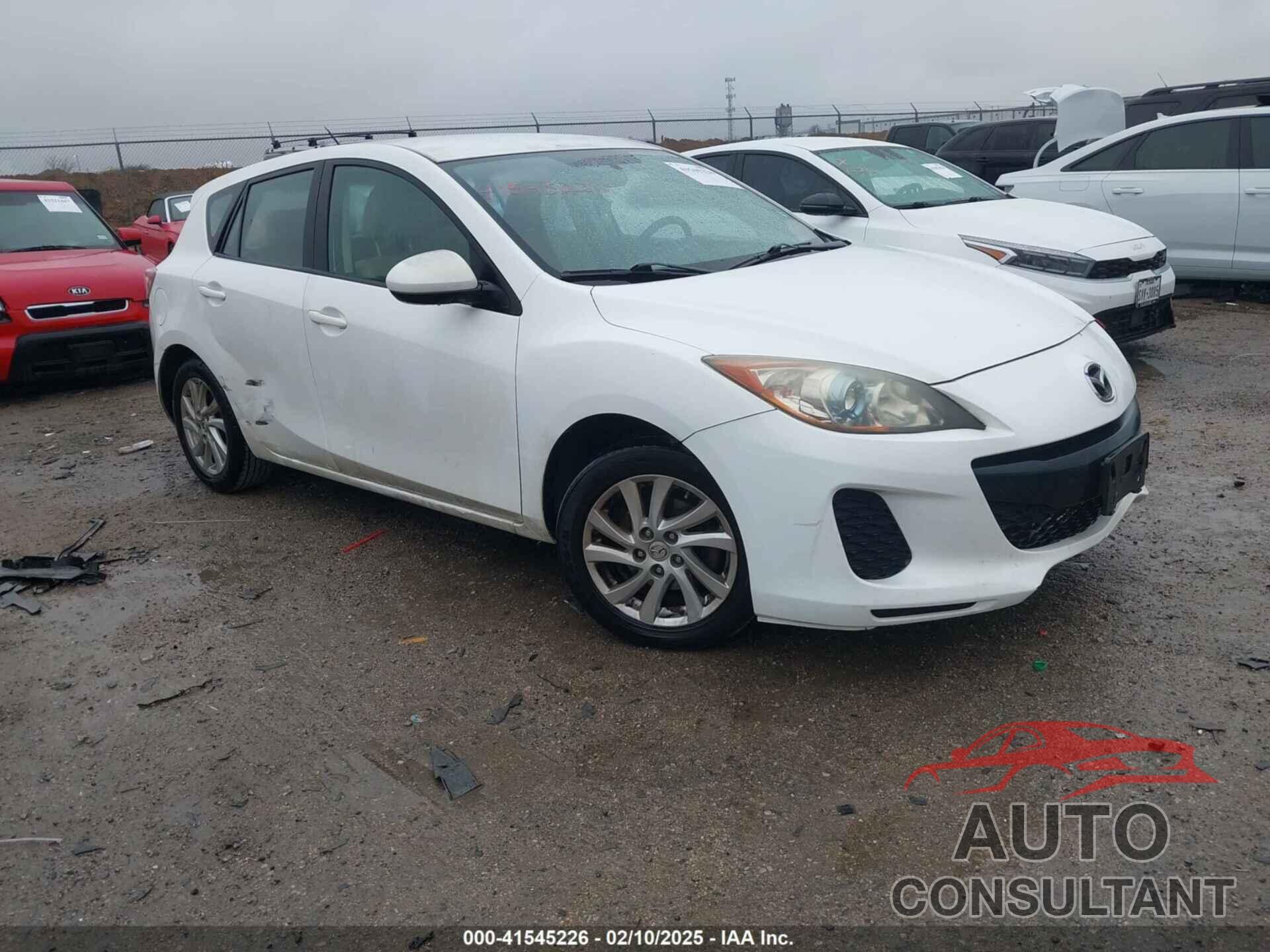 MAZDA MAZDA3 2012 - JM1BL1L73C1601755