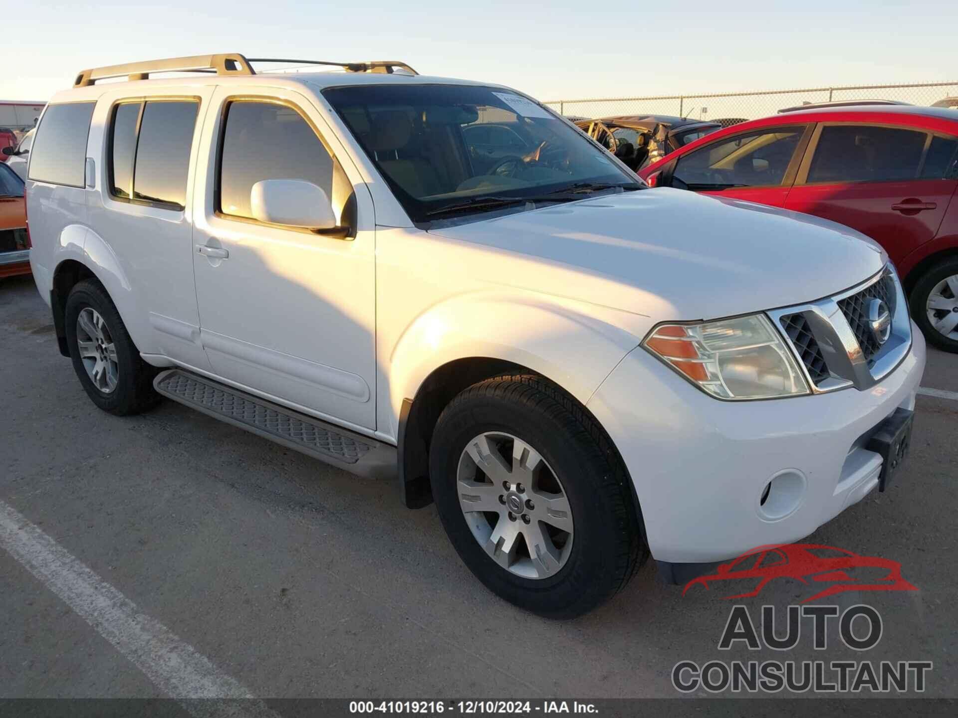 NISSAN PATHFINDER 2010 - 5N1AR1NN0AC622355