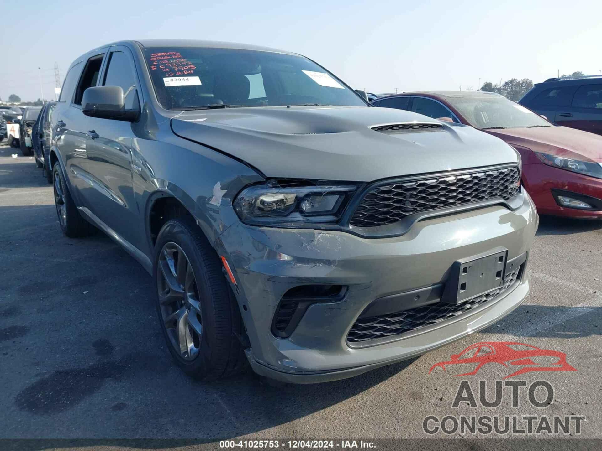 DODGE DURANGO 2022 - 1C4SDJCT7NC207905