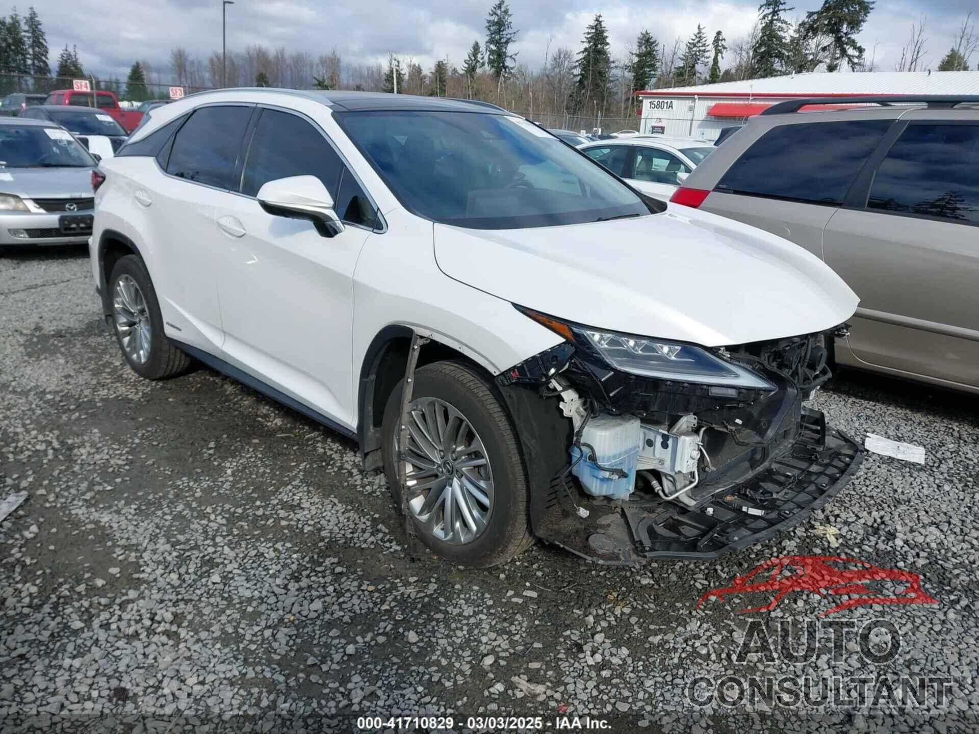 LEXUS RX 450H 2020 - 2T2JGMDA1LC045951