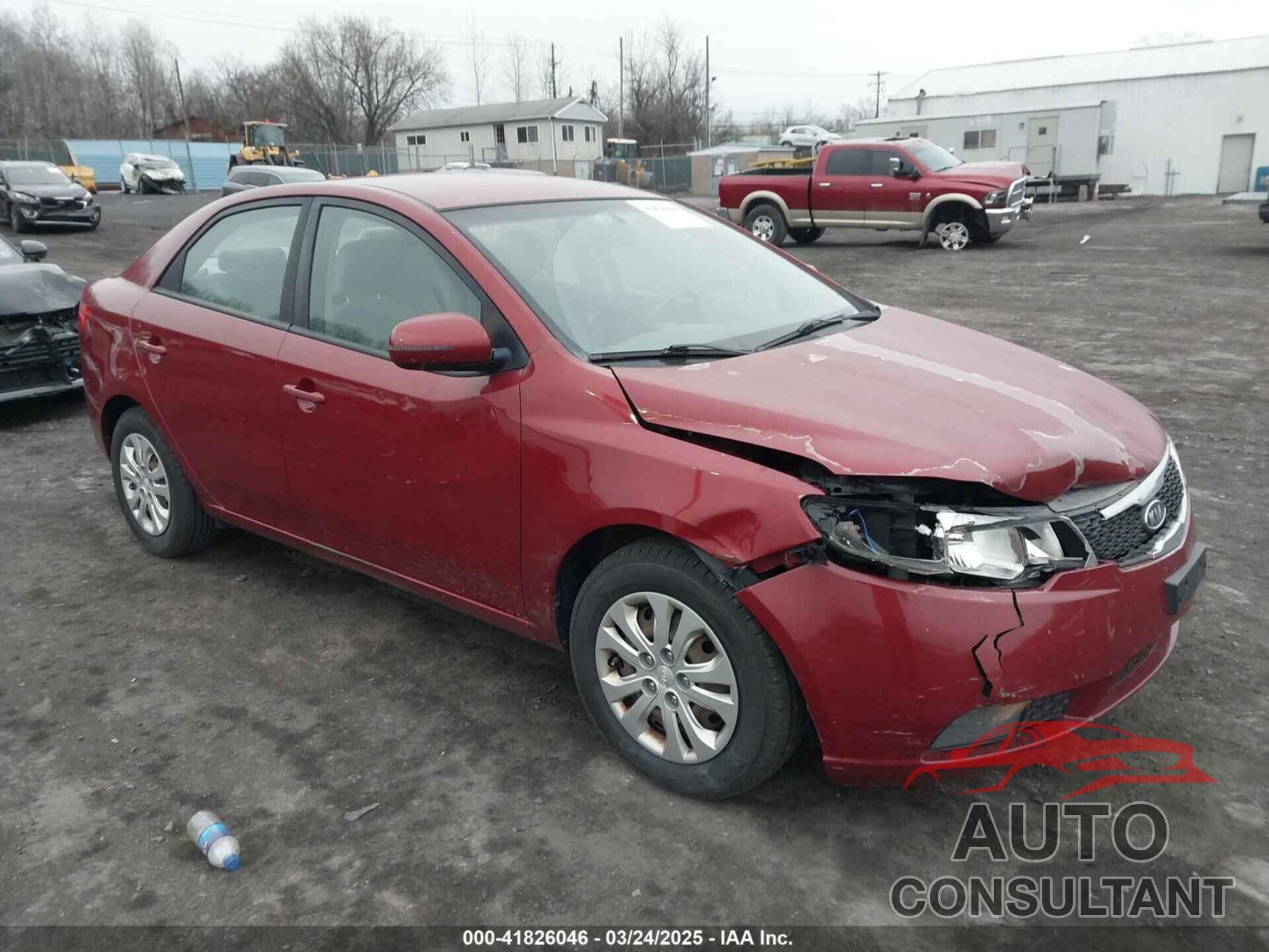 KIA FORTE 2012 - KNAFU4A28C5498961