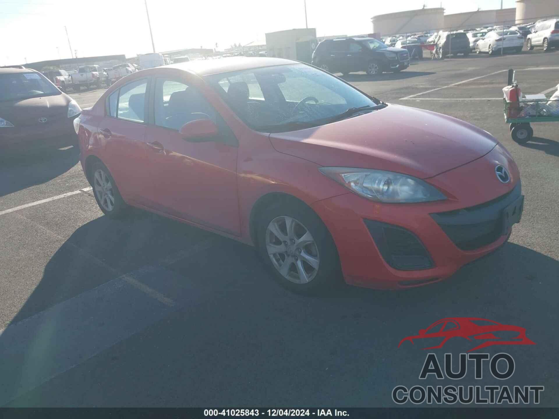 MAZDA MAZDA3 2011 - JM1BL1VG0B1478332