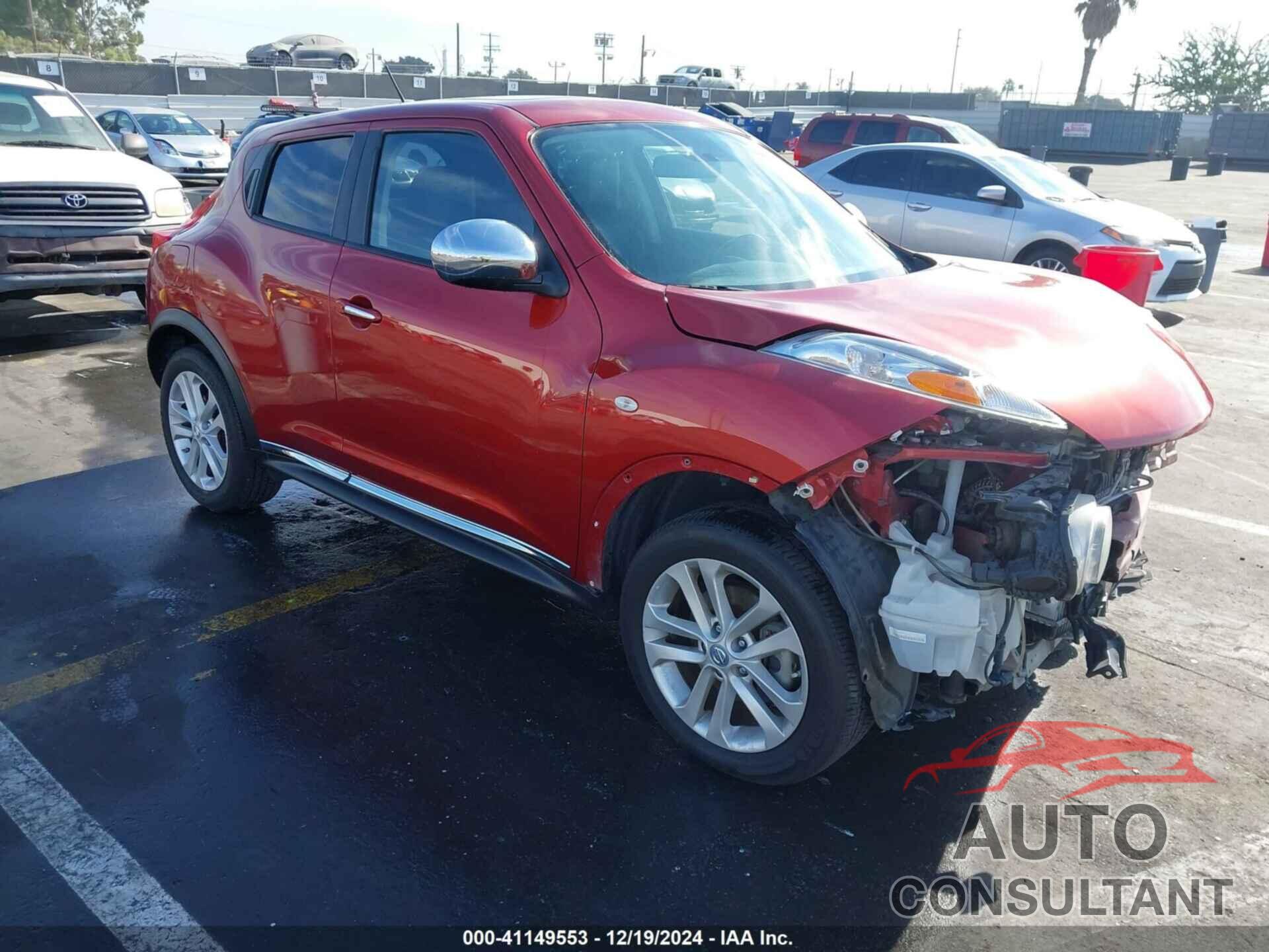 NISSAN JUKE 2013 - JN8AF5MR5DT221143