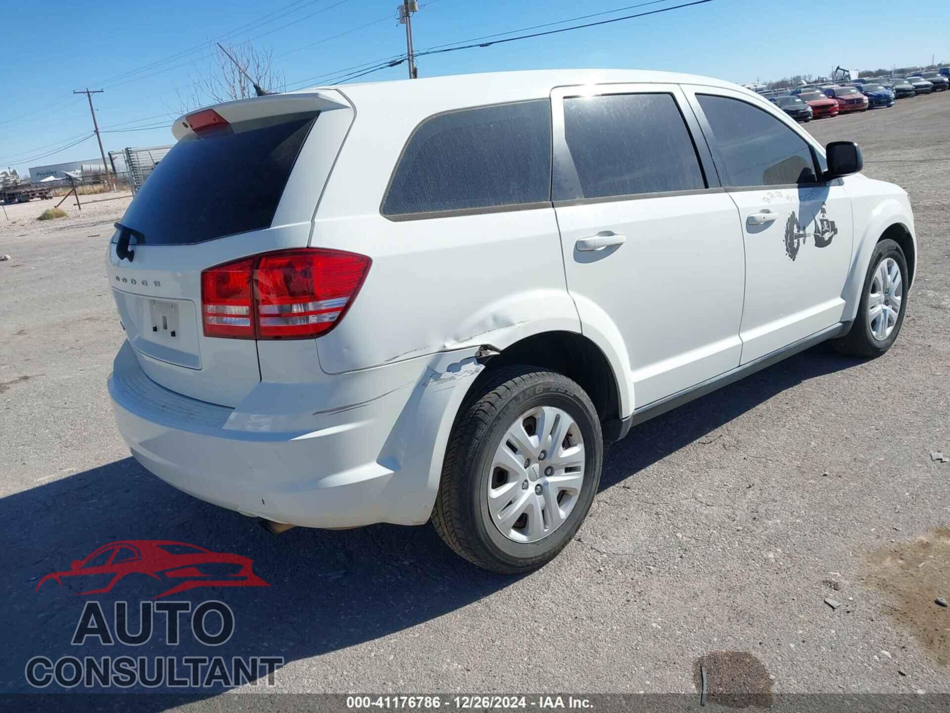 DODGE JOURNEY 2015 - 3C4PDCAB6FT602904