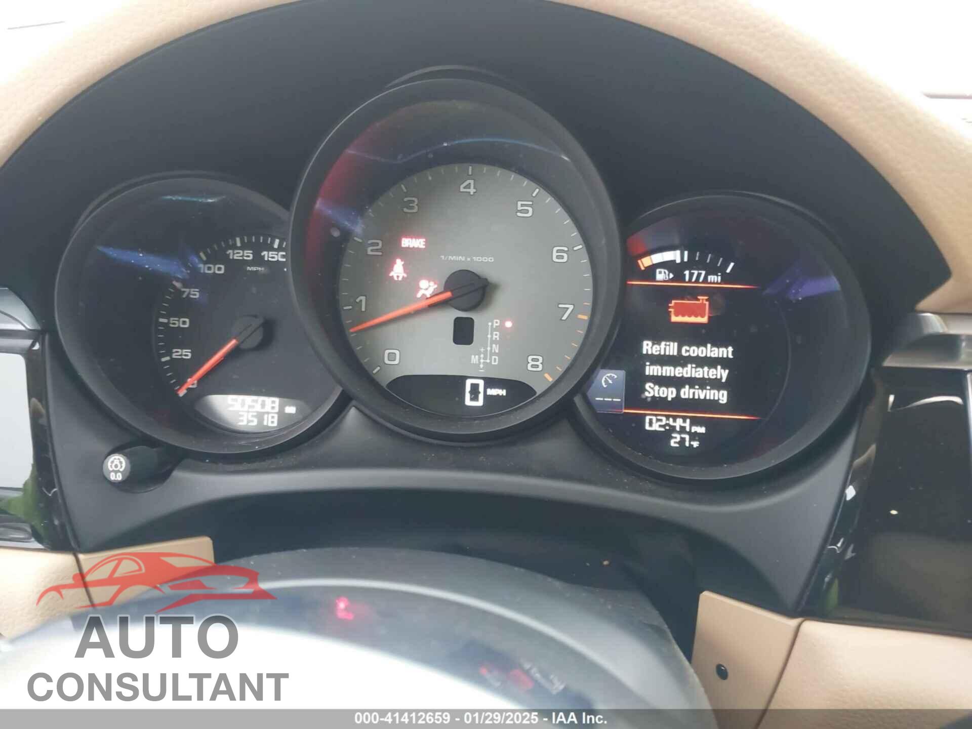 PORSCHE MACAN 2017 - WP1AB2A52HLB13817