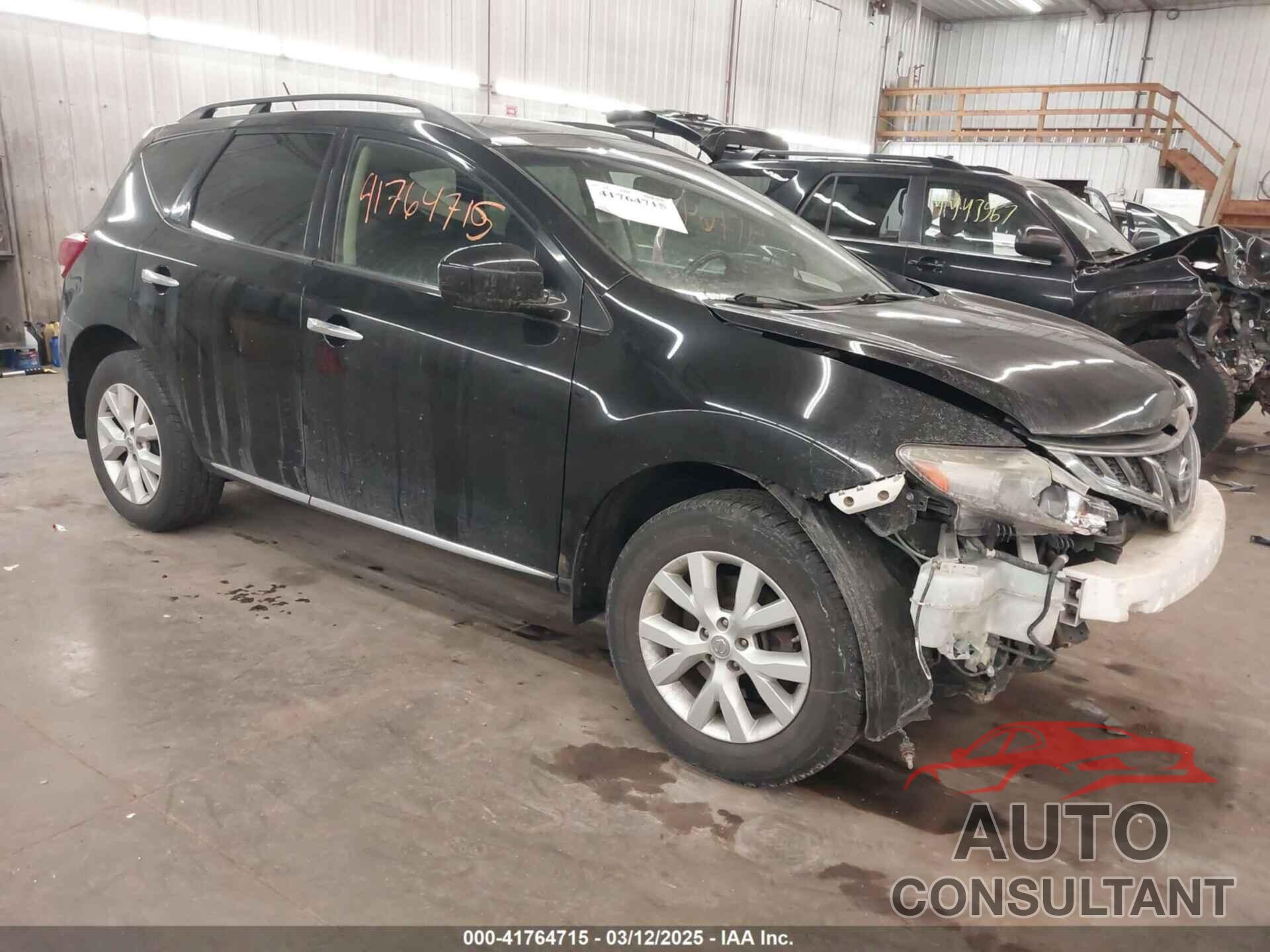 NISSAN MURANO 2012 - JN8AZ1MW4CW202294