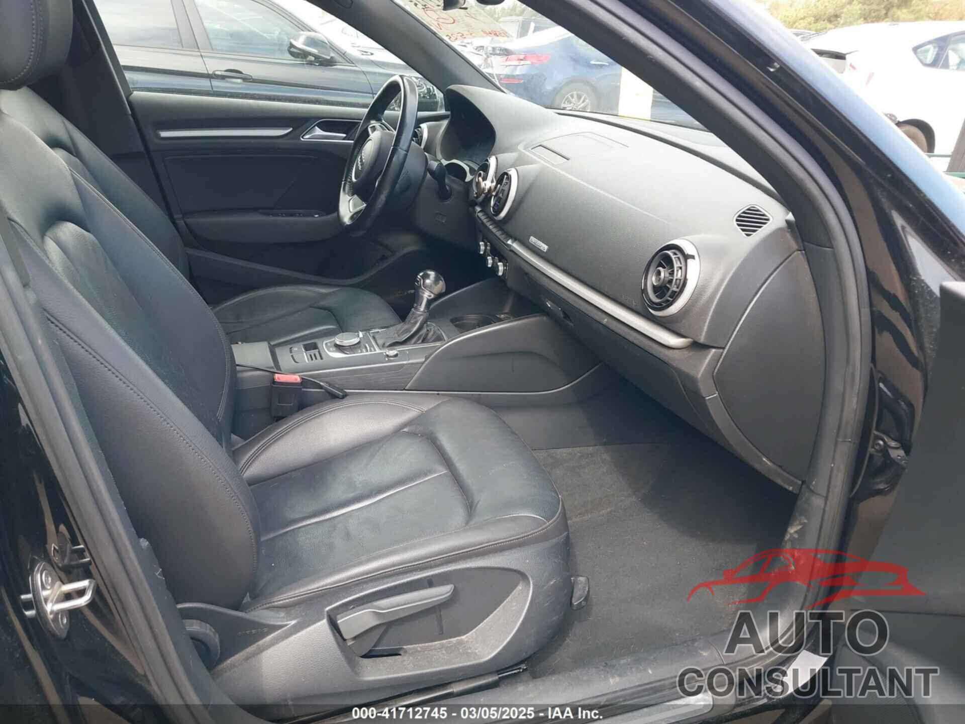 AUDI A3 2016 - WAUB8GFF0G1097529