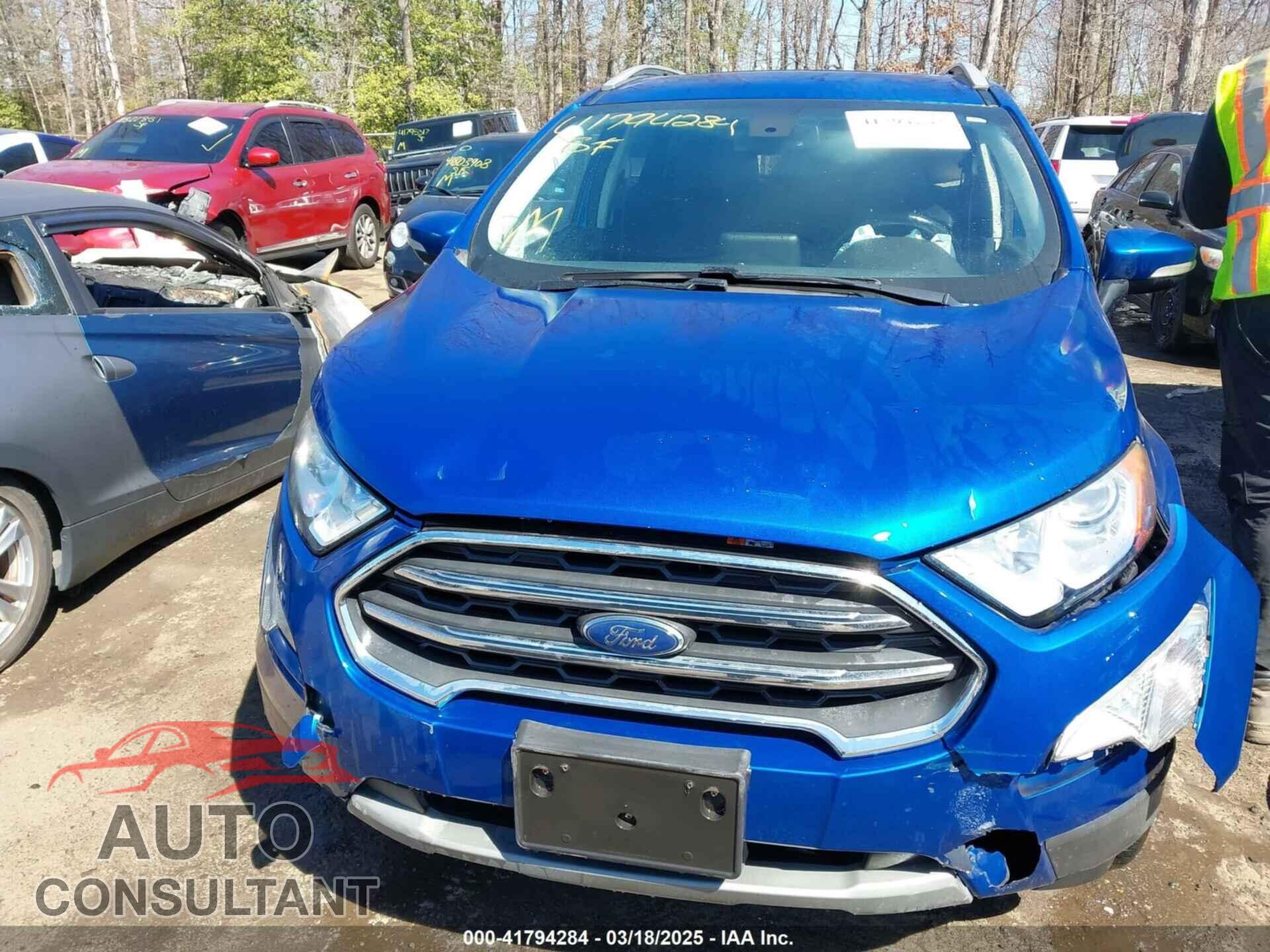 FORD ECOSPORT 2019 - MAJ6S3KL7KC256835