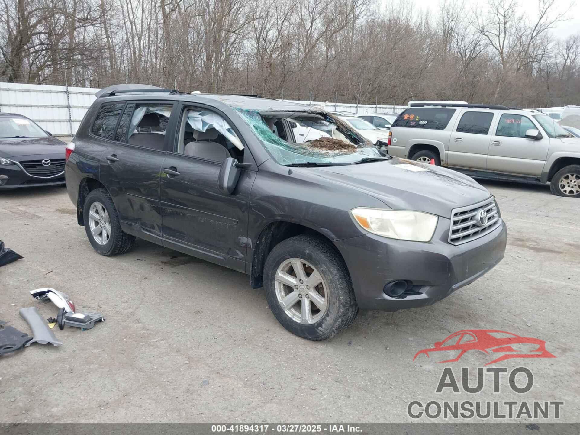 TOYOTA HIGHLANDER 2009 - JTEES41A892132371