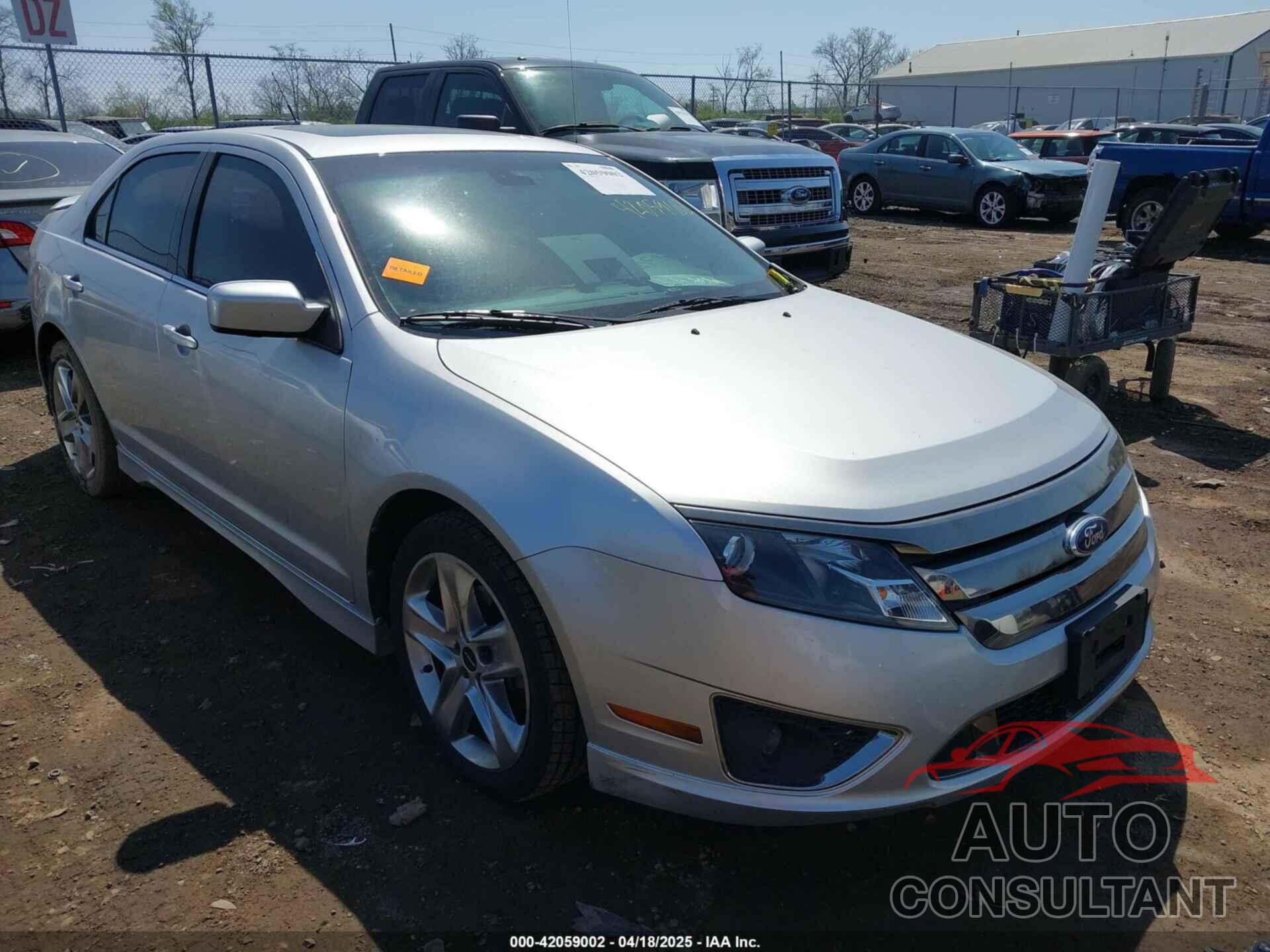 FORD FUSION 2011 - 3FAHP0DC4BR250921