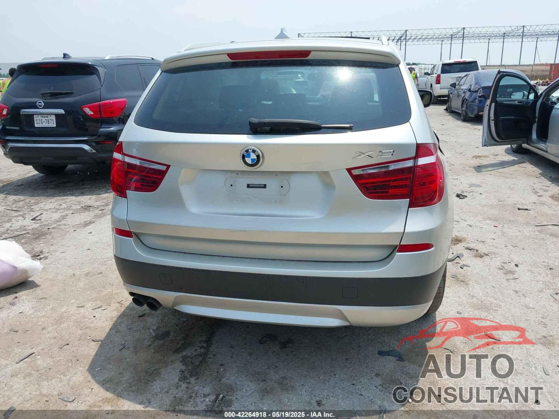 BMW X3 2012 - 5UXWX5C58CL721100