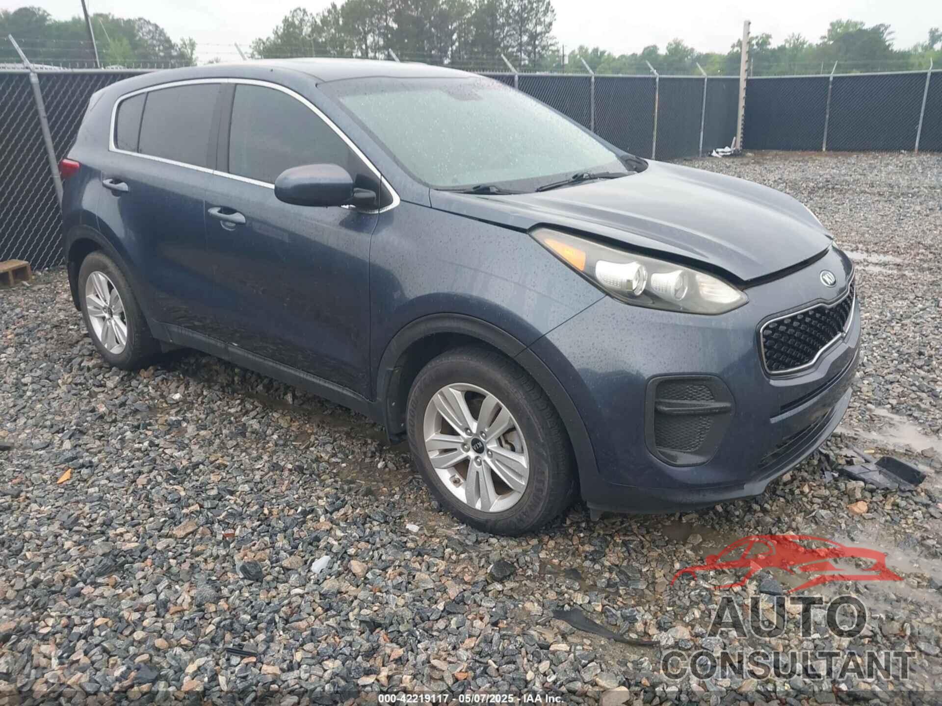 KIA SPORTAGE 2017 - KNDPM3AC7H7140689