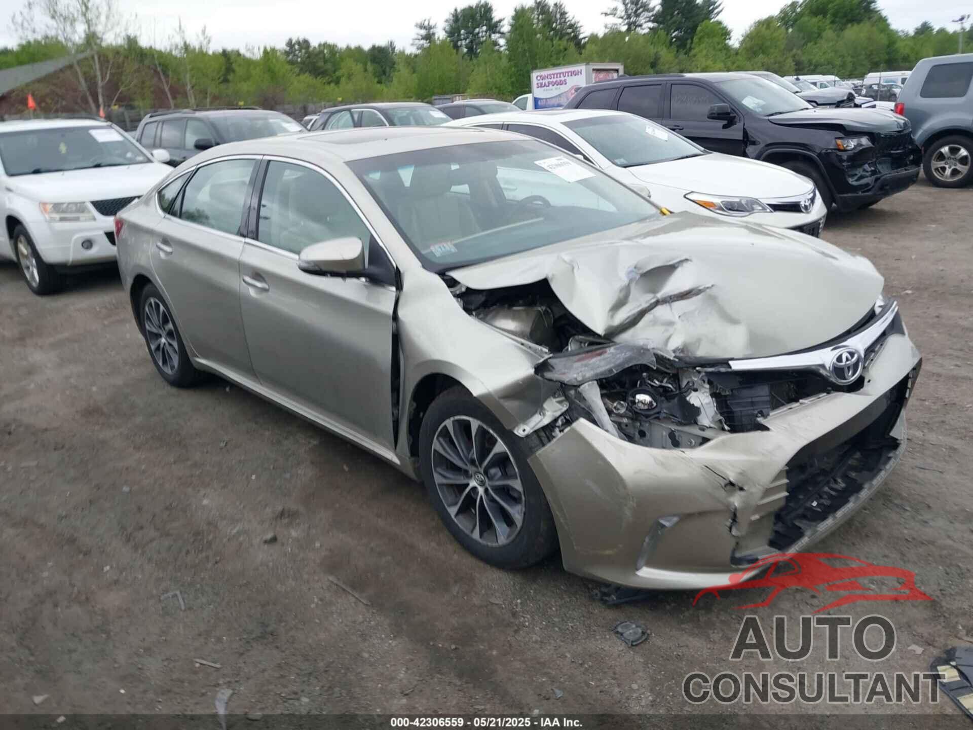 TOYOTA AVALON 2016 - 4T1BK1EB1GU236657