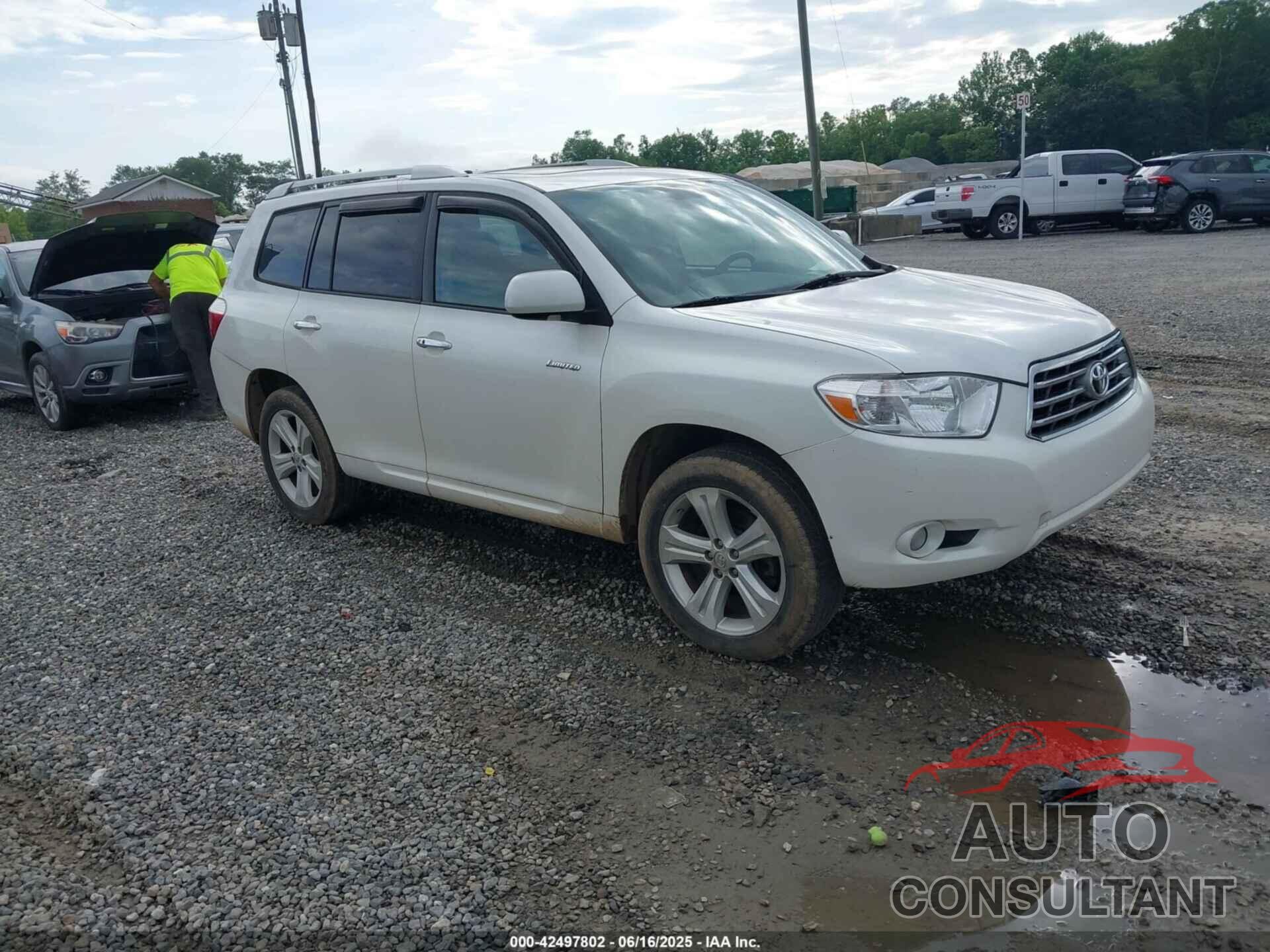 TOYOTA HIGHLANDER 2010 - 5TDDK3EHXAS004437