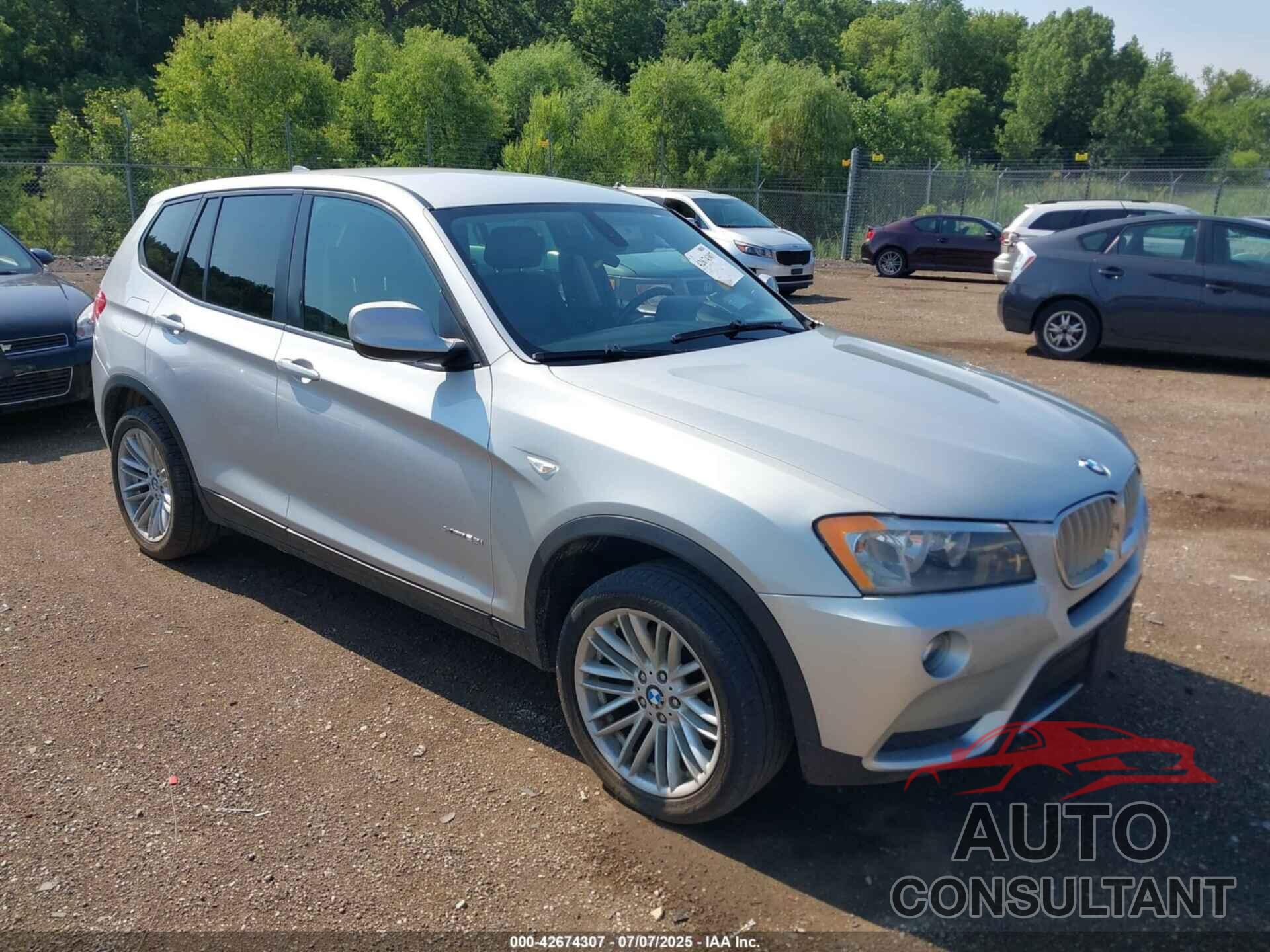 BMW X3 2012 - 5UXWX5C52CL722906