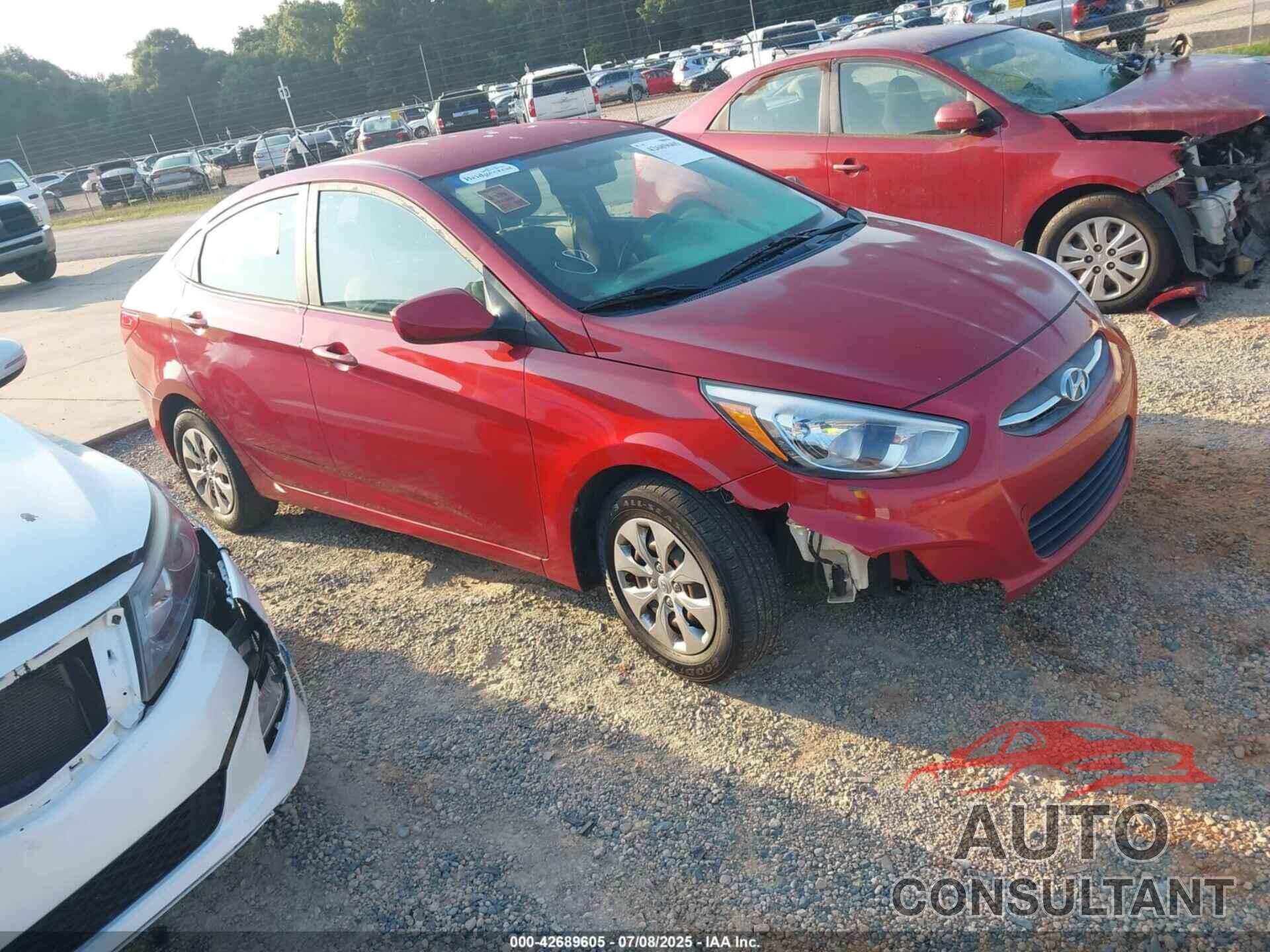 HYUNDAI ACCENT 2017 - KMHCT4AE5HU365005