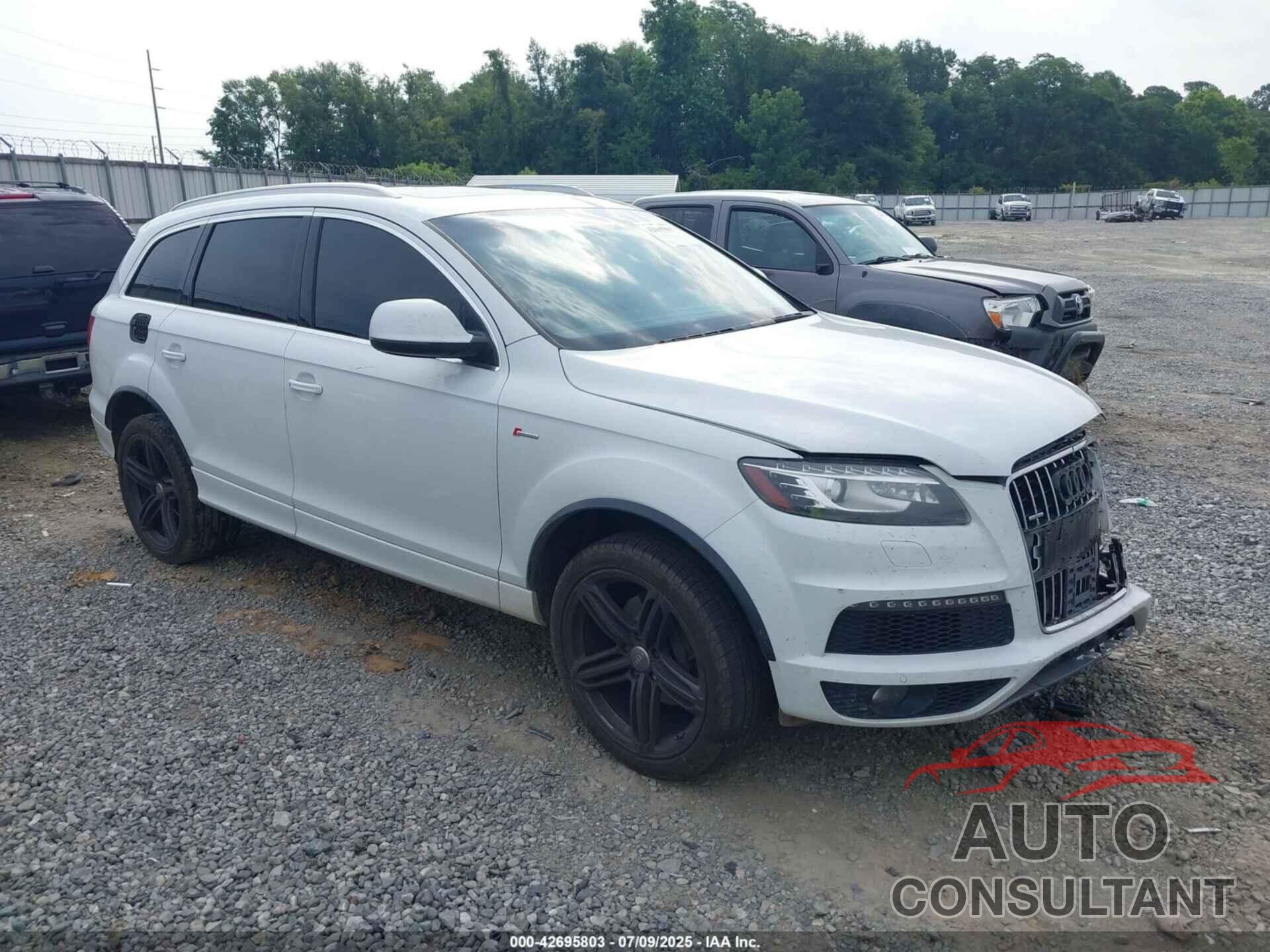 AUDI Q7 2013 - WA1DGAFEXDD005110