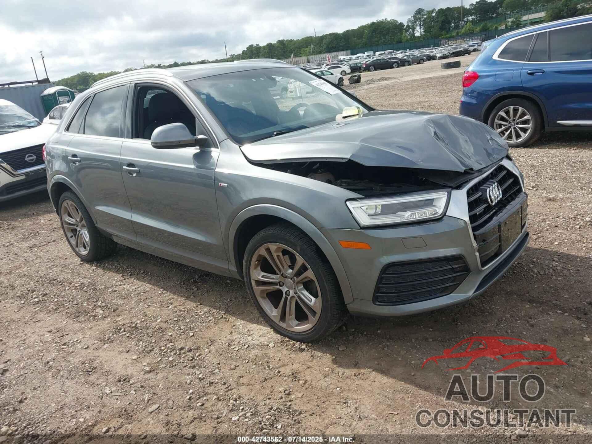 AUDI Q3 2016 - WA1GFCFS6GR012628