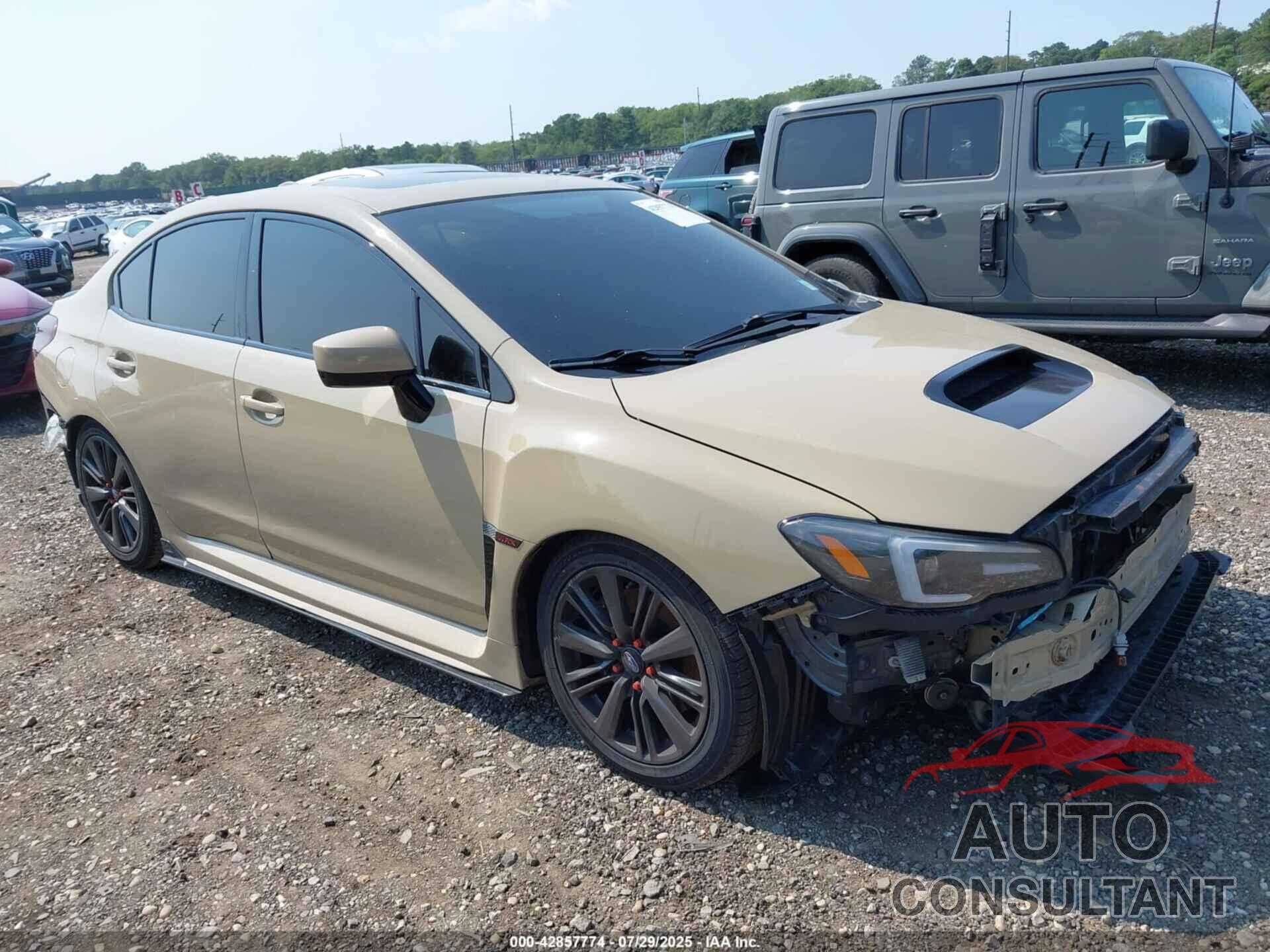 SUBARU WRX 2015 - JF1VA1D65F9820916