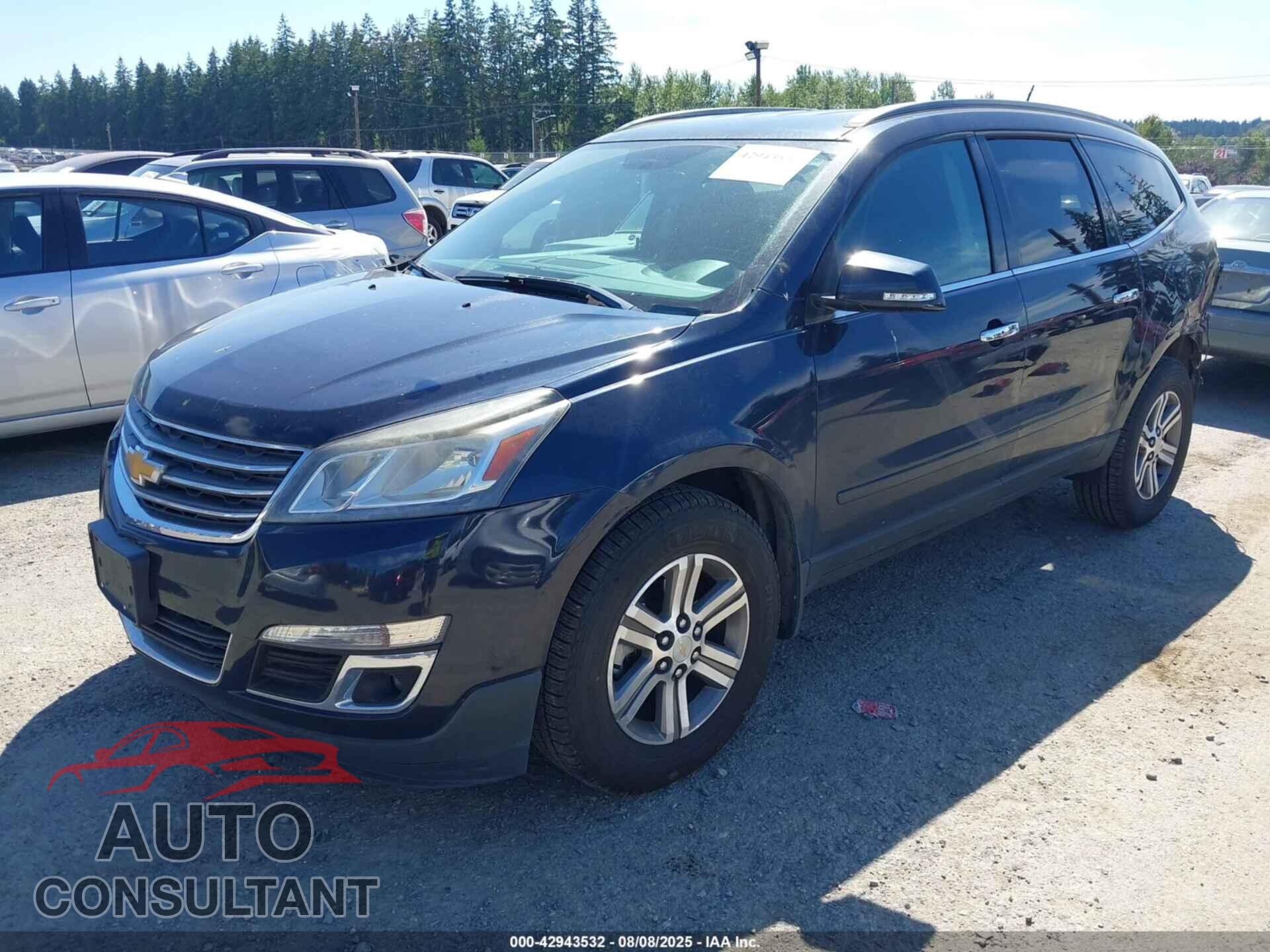 CHEVROLET TRAVERSE 2015 - 1GNKVHKD6FJ166316