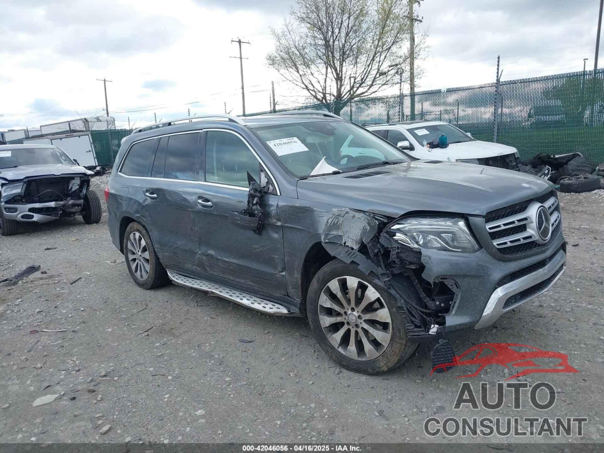 MERCEDES-BENZ GLS 450 2017 - 4JGDF6EE3HA868406