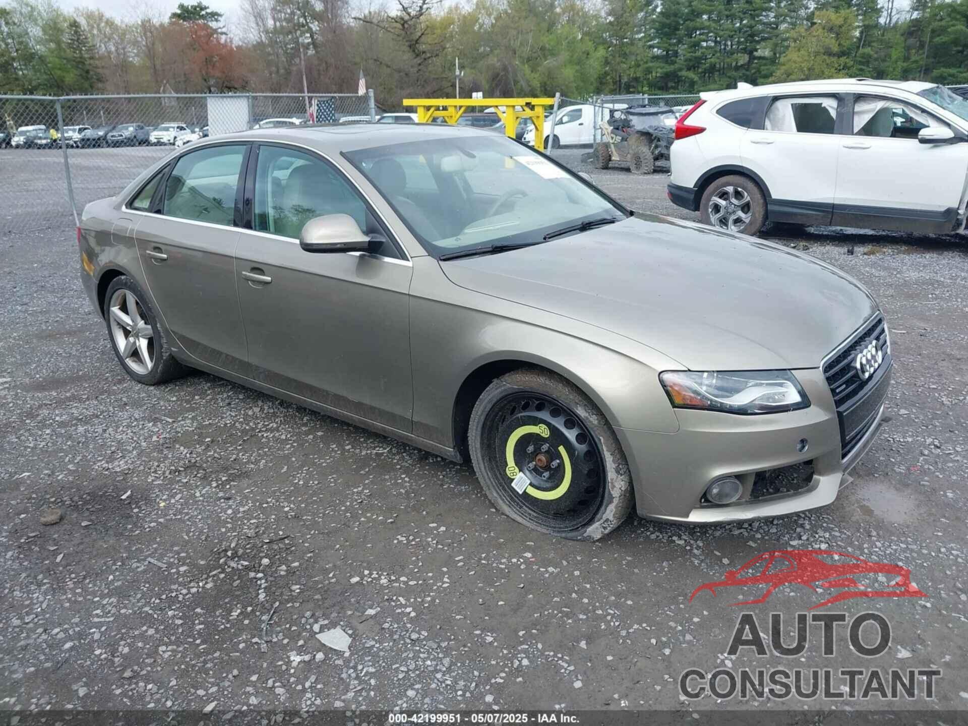 AUDI A4 2009 - WAUMK78K69N049078